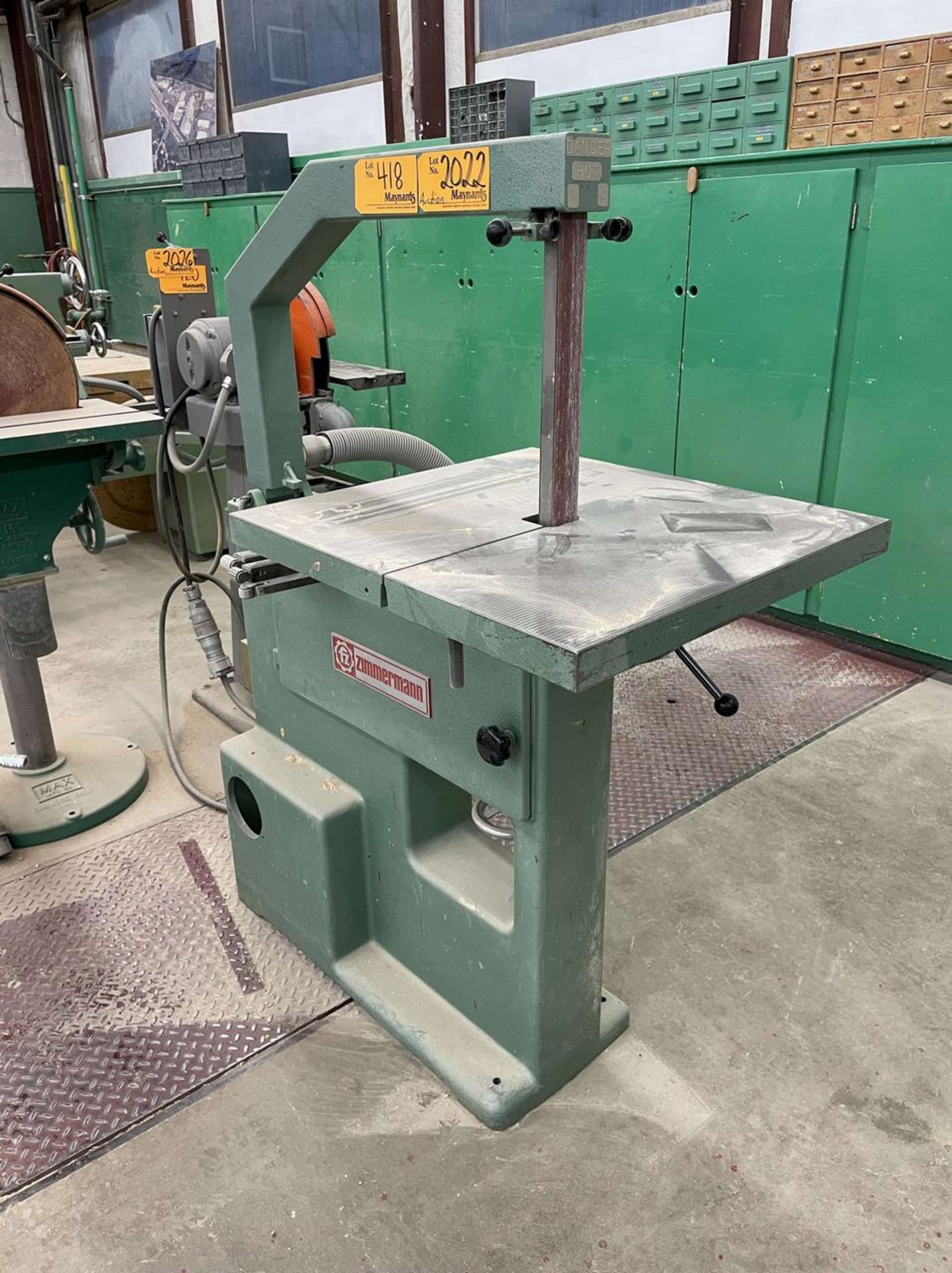 Zimmermann Type PS1 2" Vertical Belt Sander