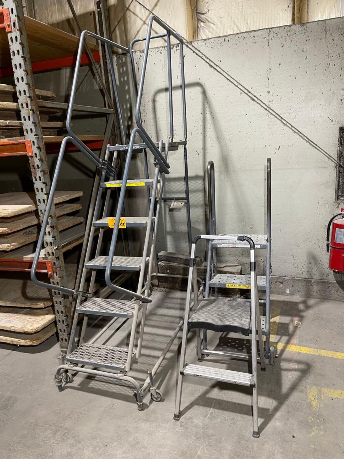 Lot of (2) Safety Staircases - Image 2 of 2