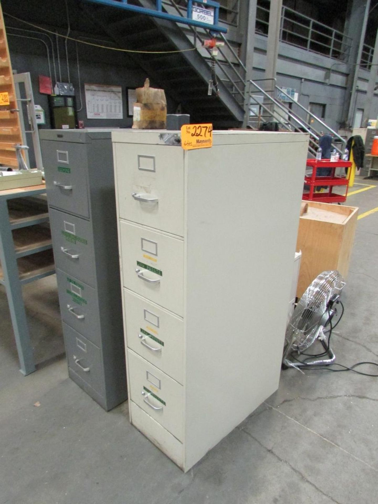 Lot of (4) Steel Shelving Units w/ Contents - Image 7 of 9