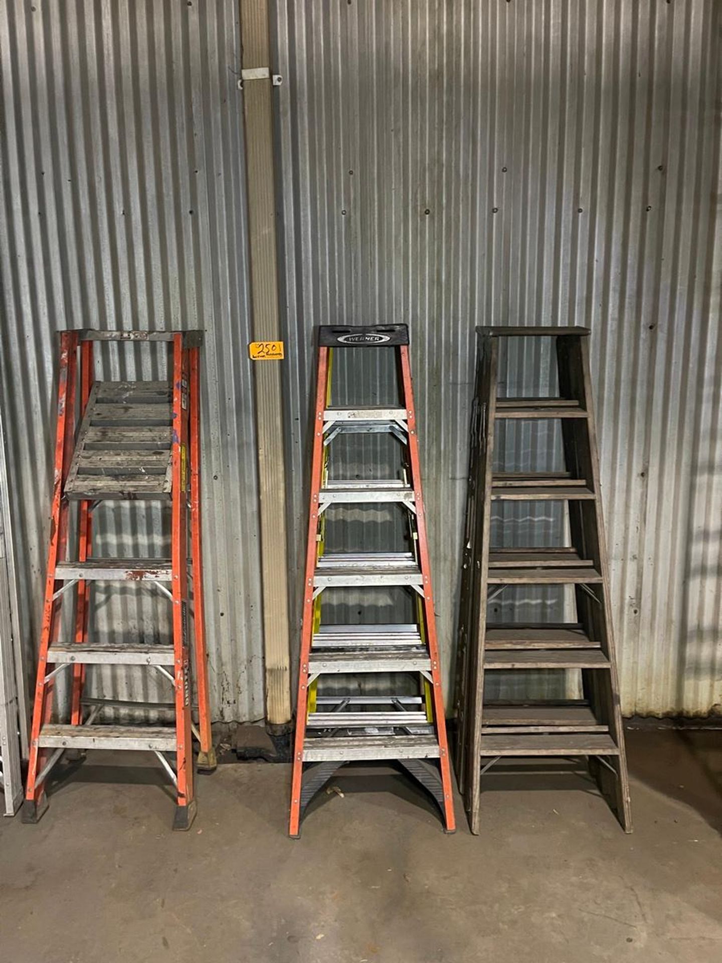 (8) Assorted Ladders with 4-Step Safety Staircase - Image 3 of 4