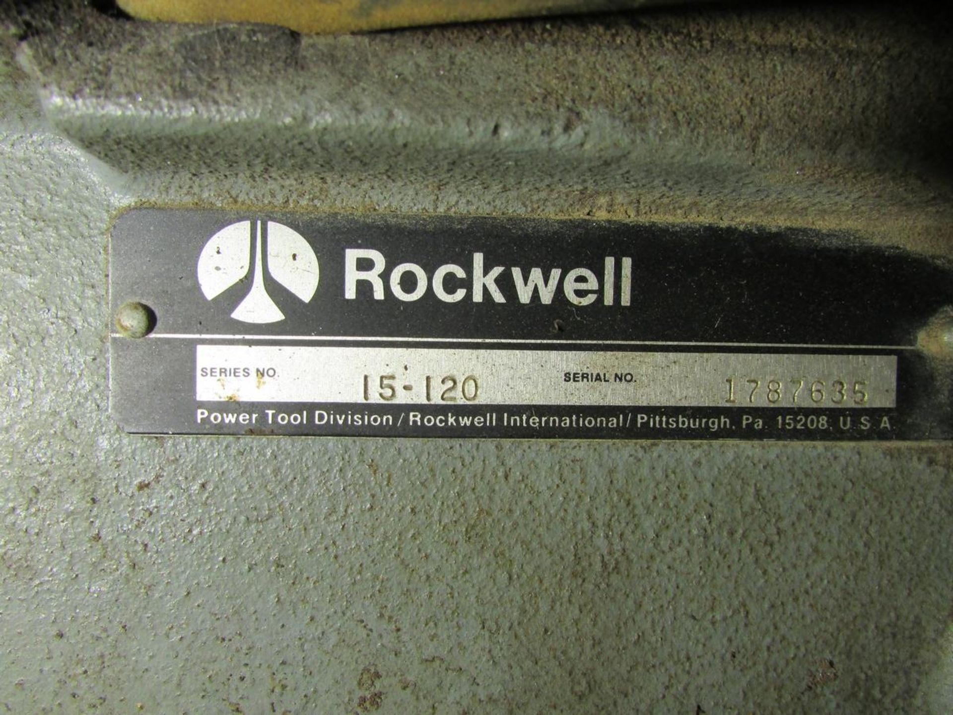 Rockwell Series No. 15-120 Radial Drill - Image 8 of 8