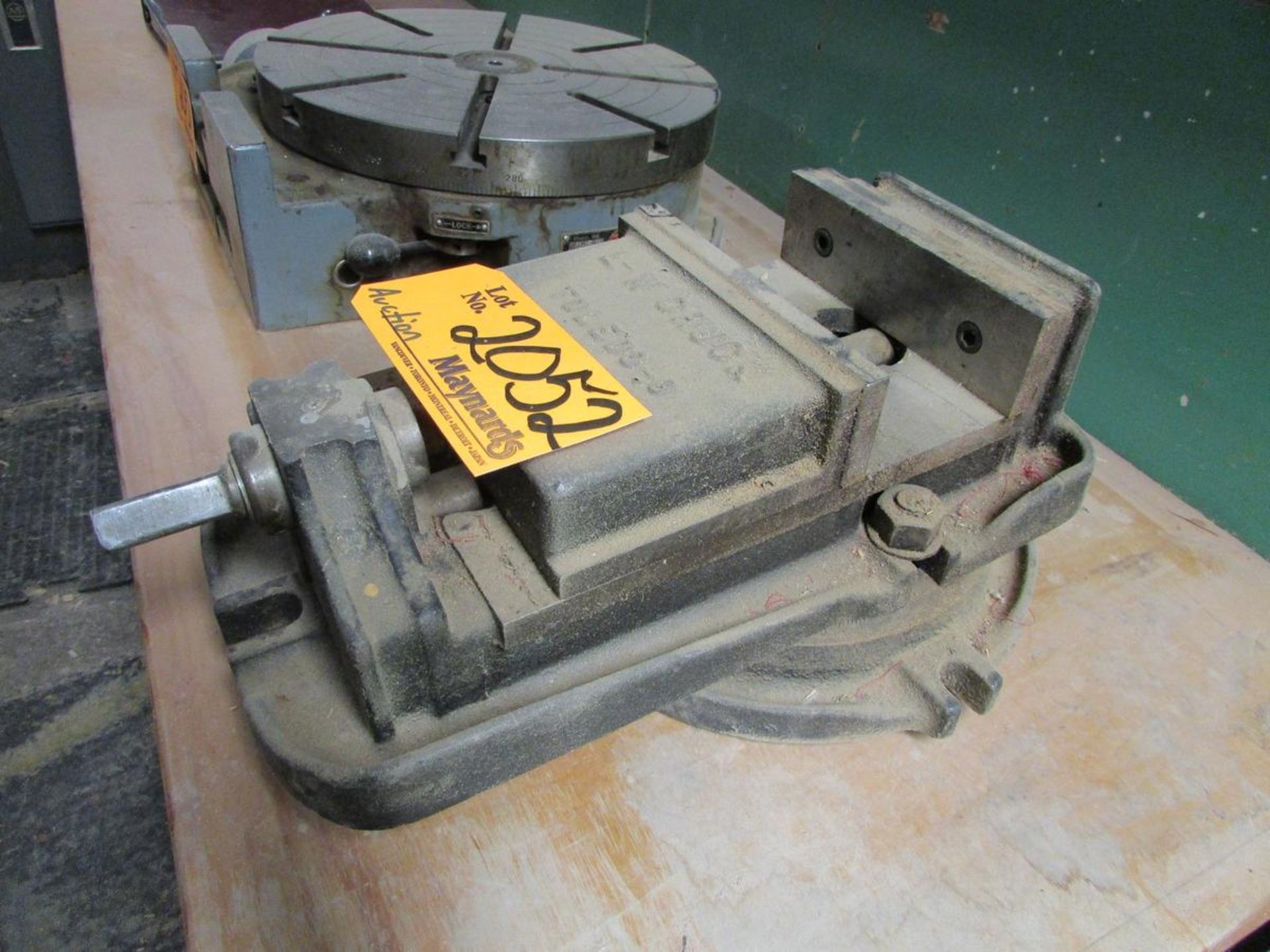 6.5" Machine Vise on Swivel Base