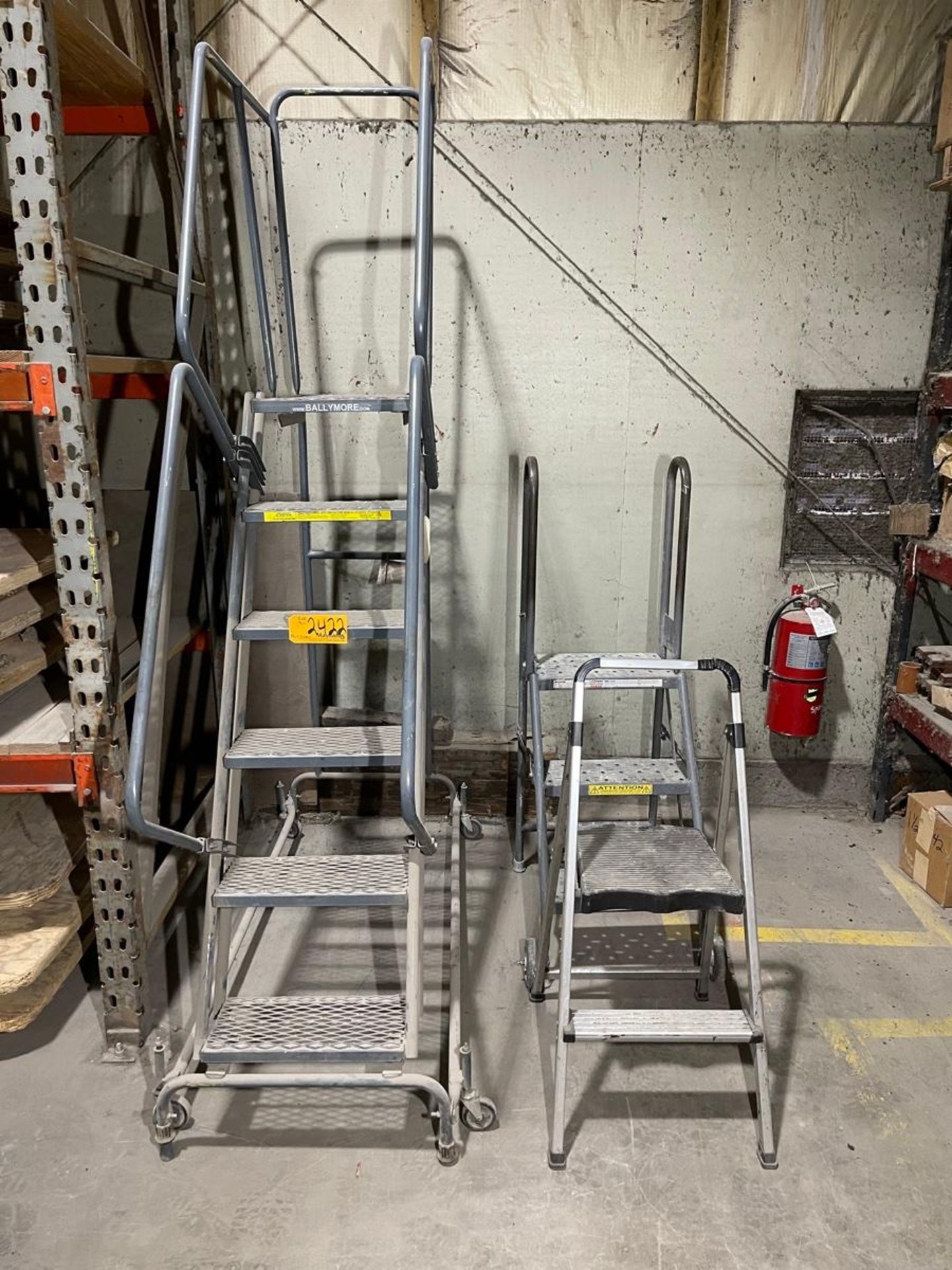 Lot of (2) Safety Staircases