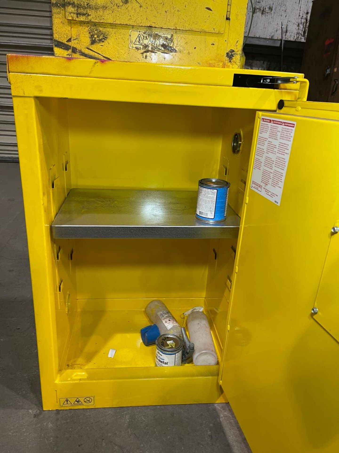 Lot of (2) Flammable Safety Storage Cabinet - Image 3 of 4