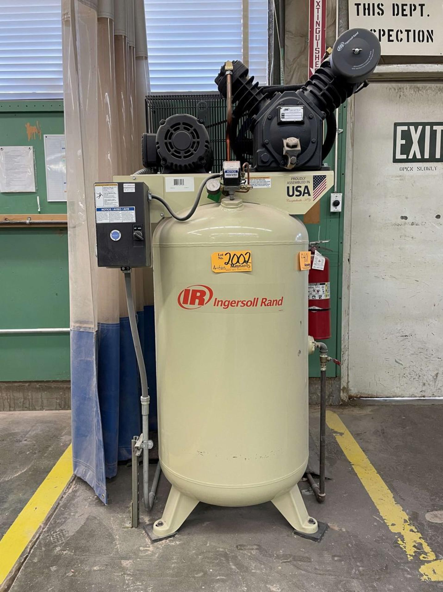 Ingersoll Rand 2475N5-V 5 HP Air Compressor