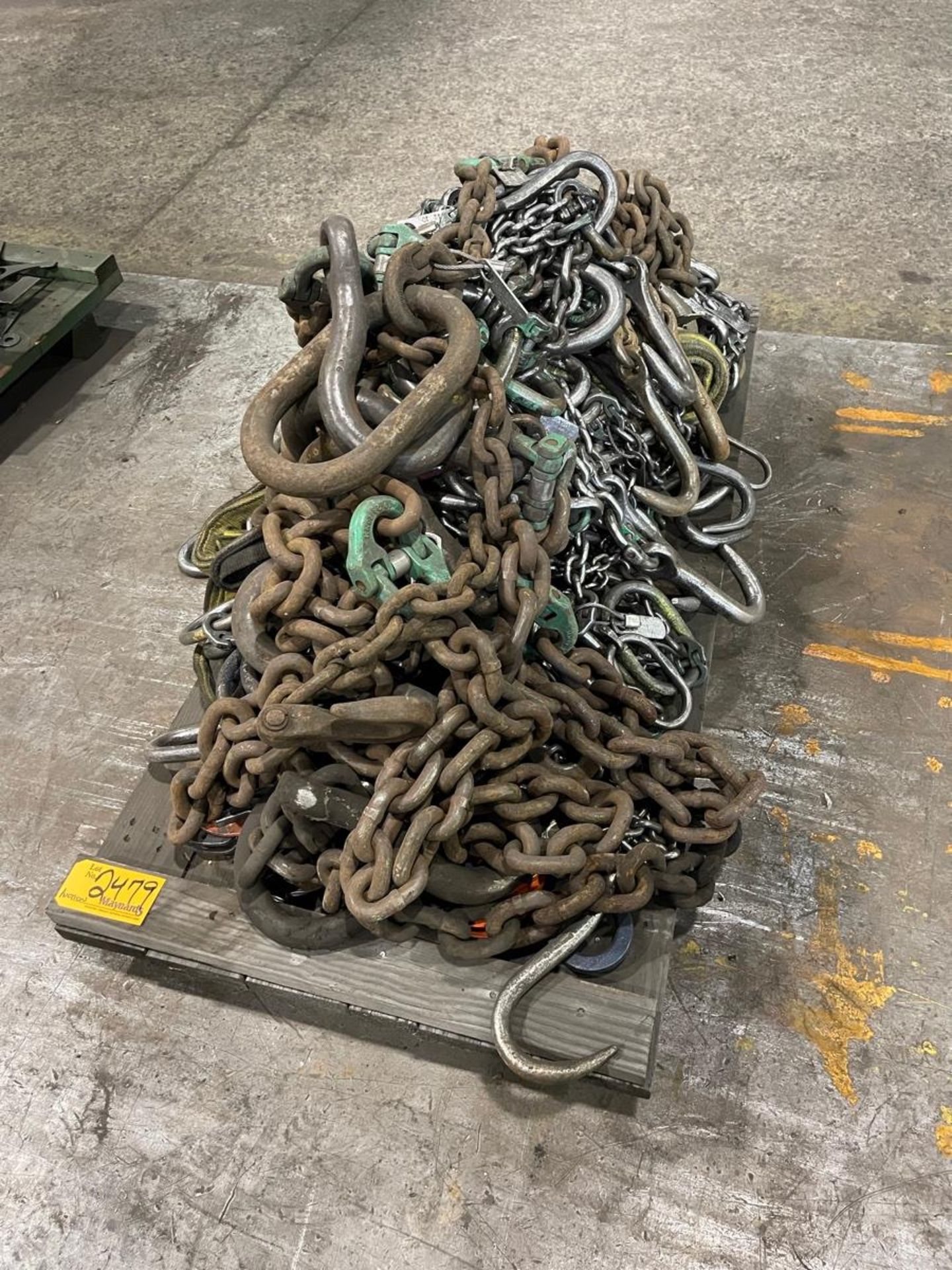 Pallet of Assorted Chain Slings