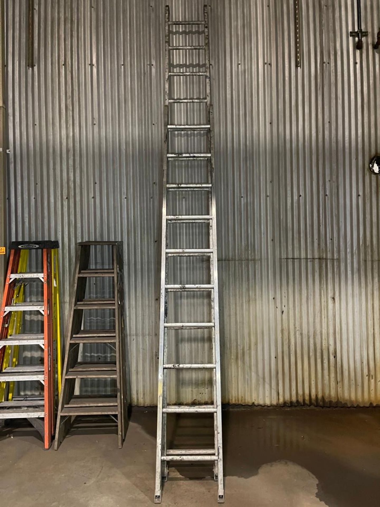 (8) Assorted Ladders with 4-Step Safety Staircase - Image 2 of 4