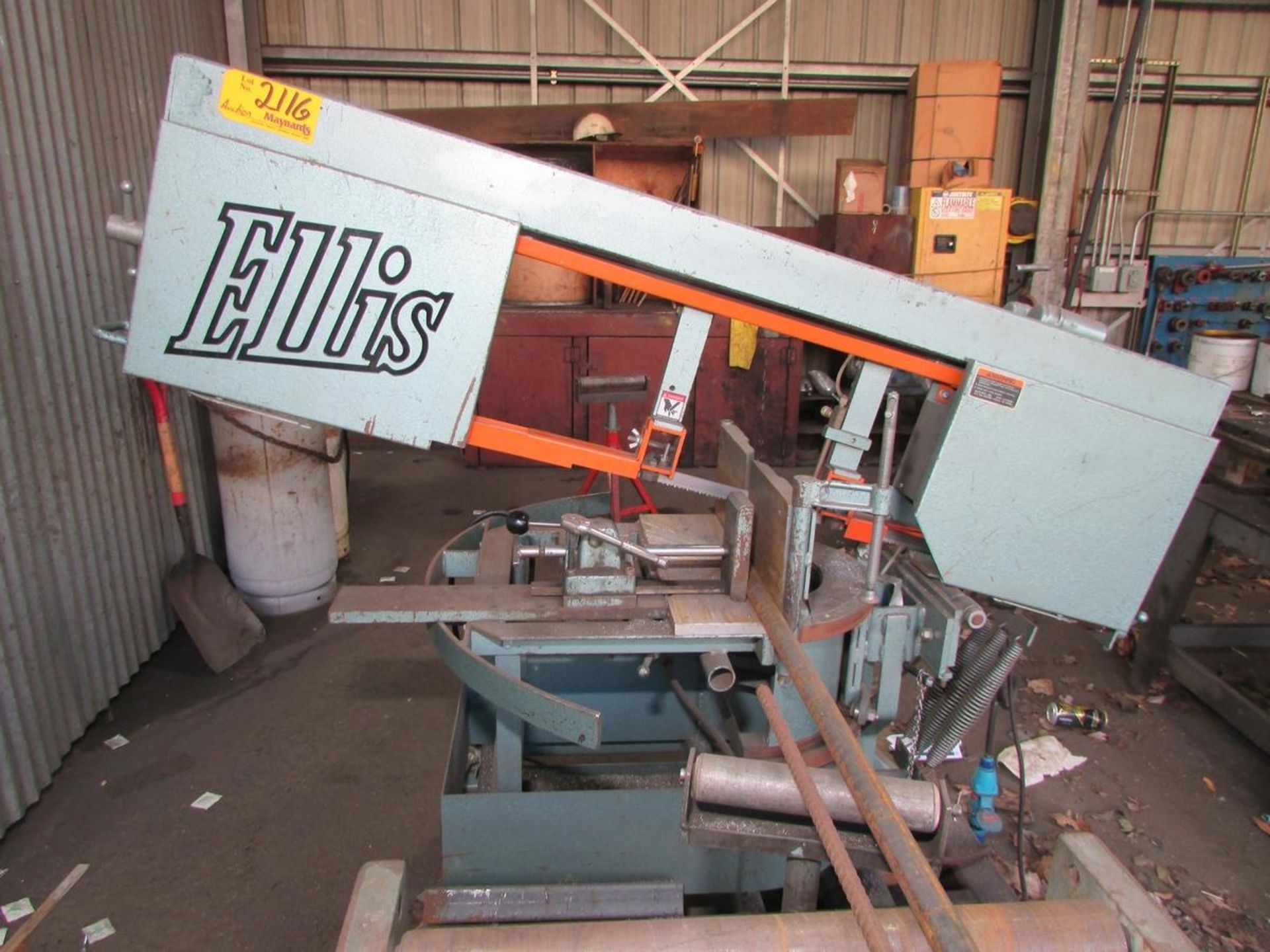 Ellis Model 2000 Mitre Band Saw - Image 2 of 8