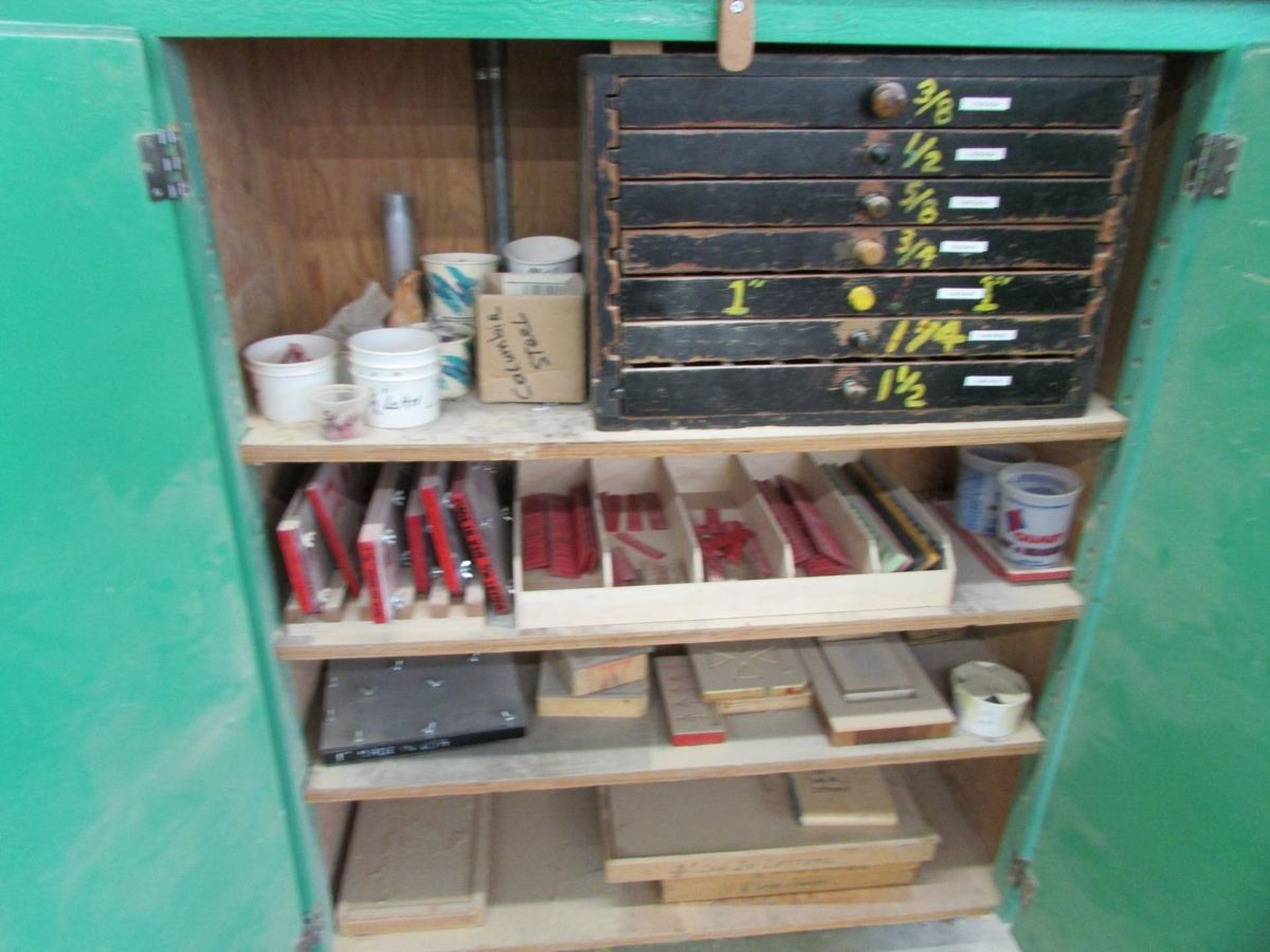 5-Door Wood Storage Cabinet - Image 9 of 9