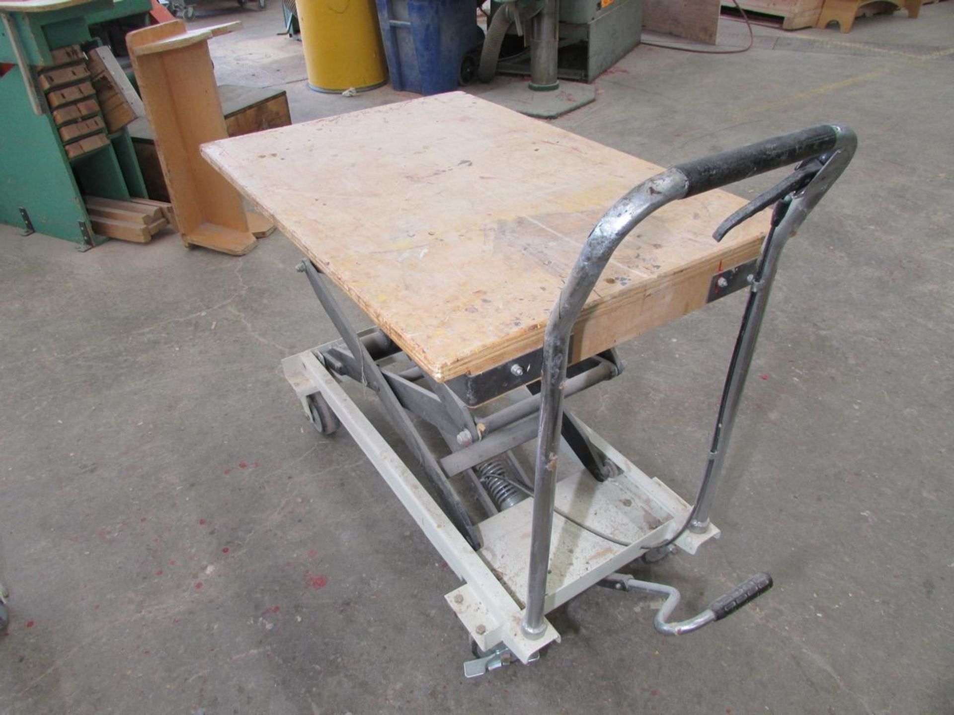 37" x 25" Hydraulic Lift Cart - Image 3 of 3