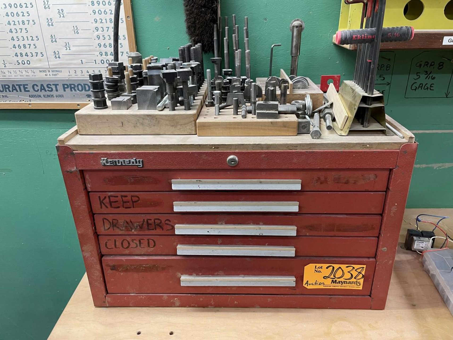 Kennedy 5-Drawer Tool Box w/ Contents
