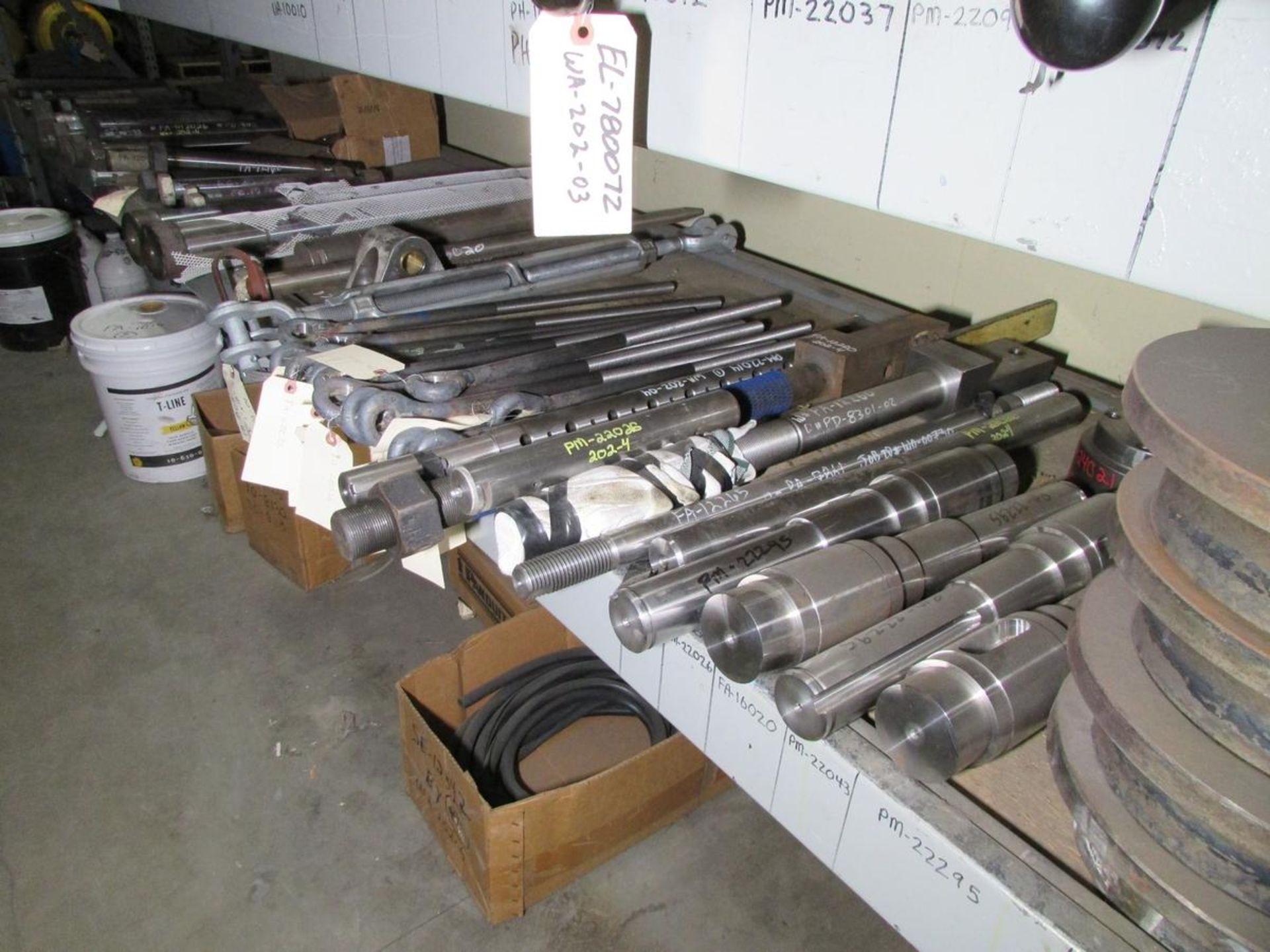 Remaining Contents of (2) Sections of Pallet Racking - Image 8 of 18
