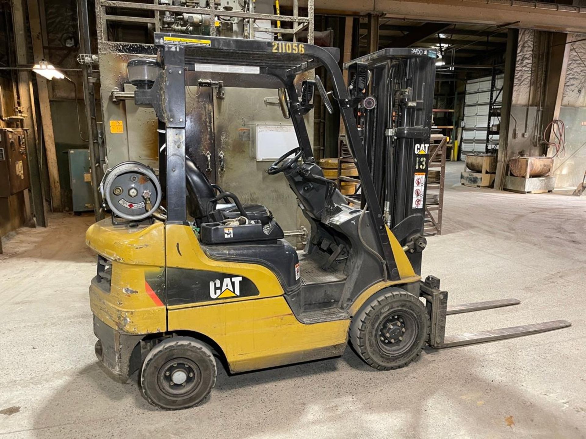CAT Model 2P3500 2,400 Lb. Capacity LP Fork Truck [Late Delivery]