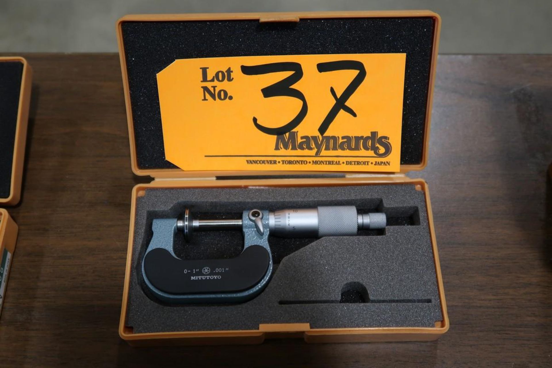 Mitutoyo 0-1" Disk Micrometer