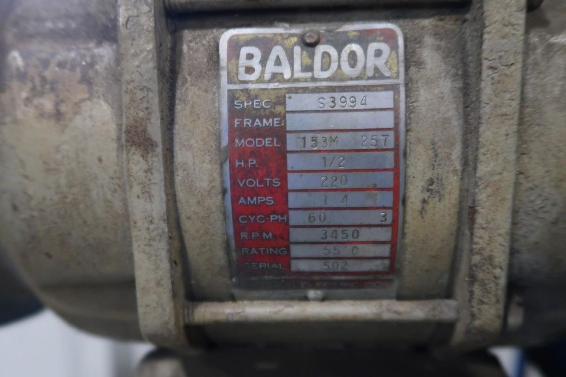 Baldor 153M 257 6" Tool Grinder - Image 4 of 4
