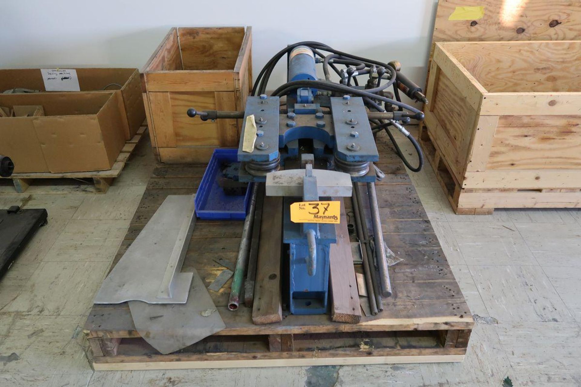 Allen Rockwell & Reamer LLC Hydraulic U-Bolt Bender