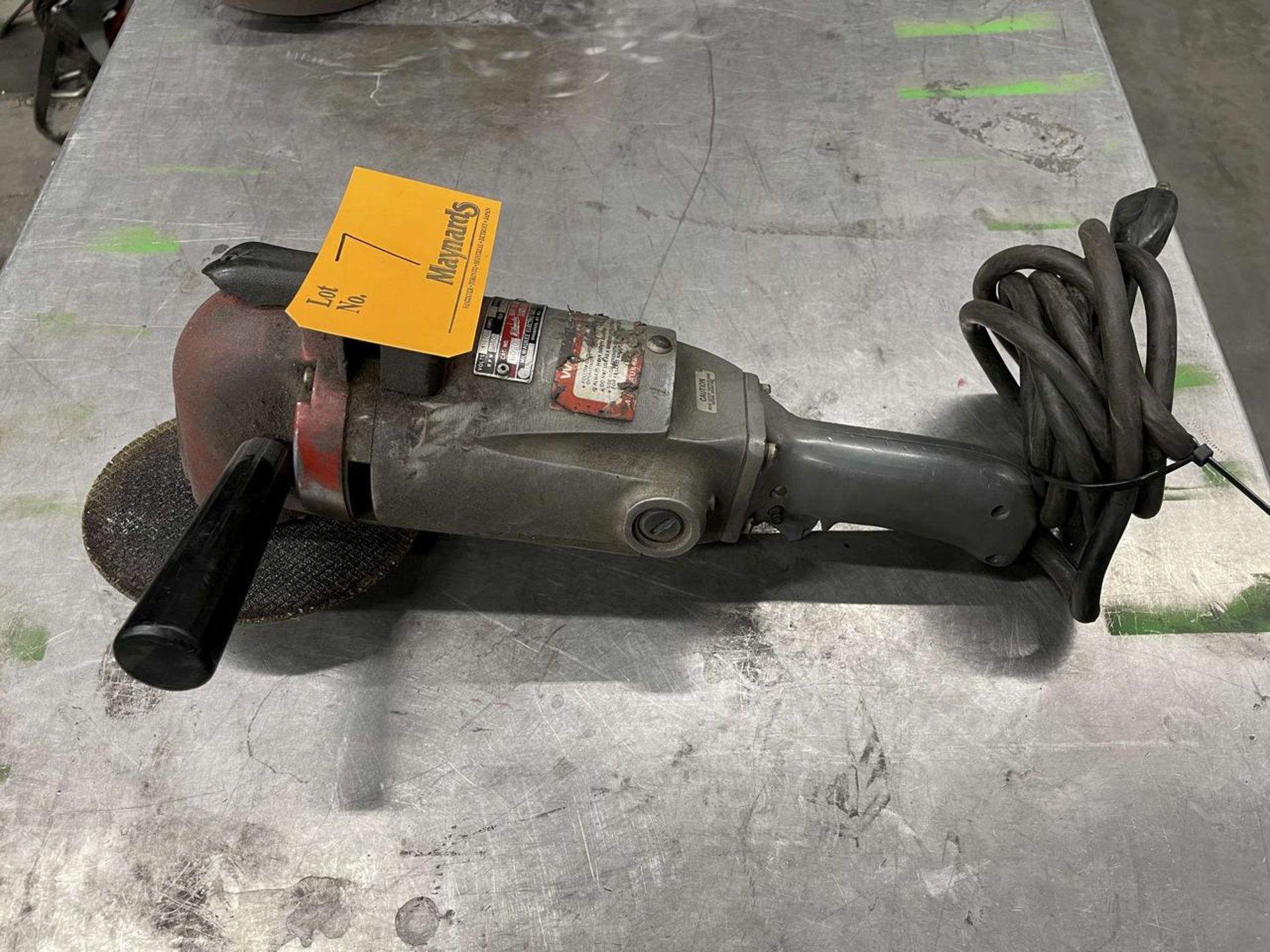 Milwaukee Heavy Duty 7" Sander-Grinder