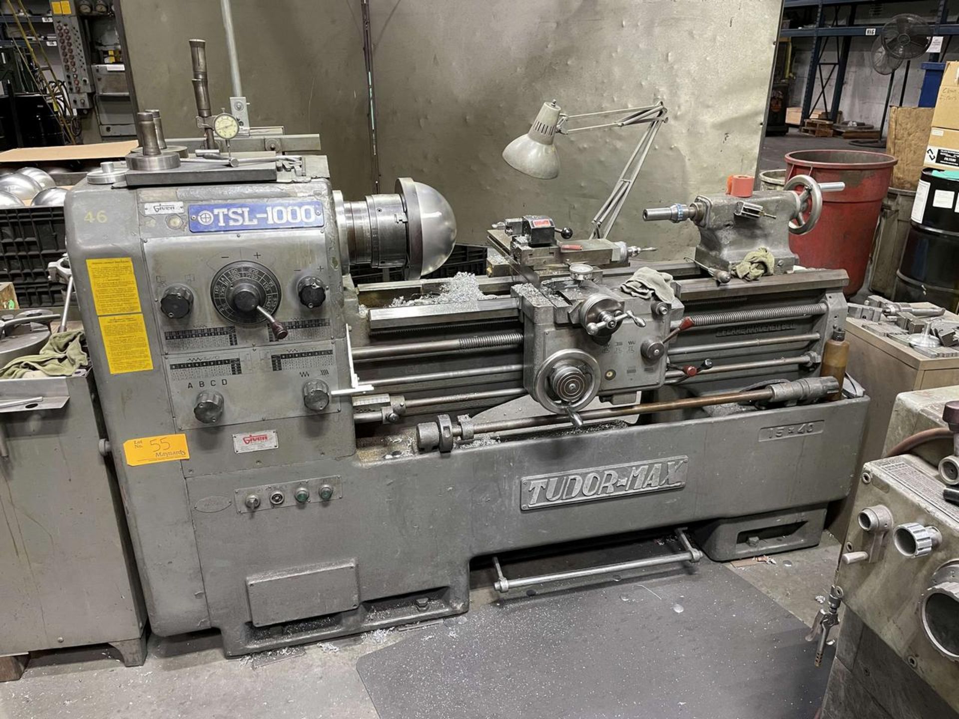 Tudor-Max TSL-1000 Engine Lathe