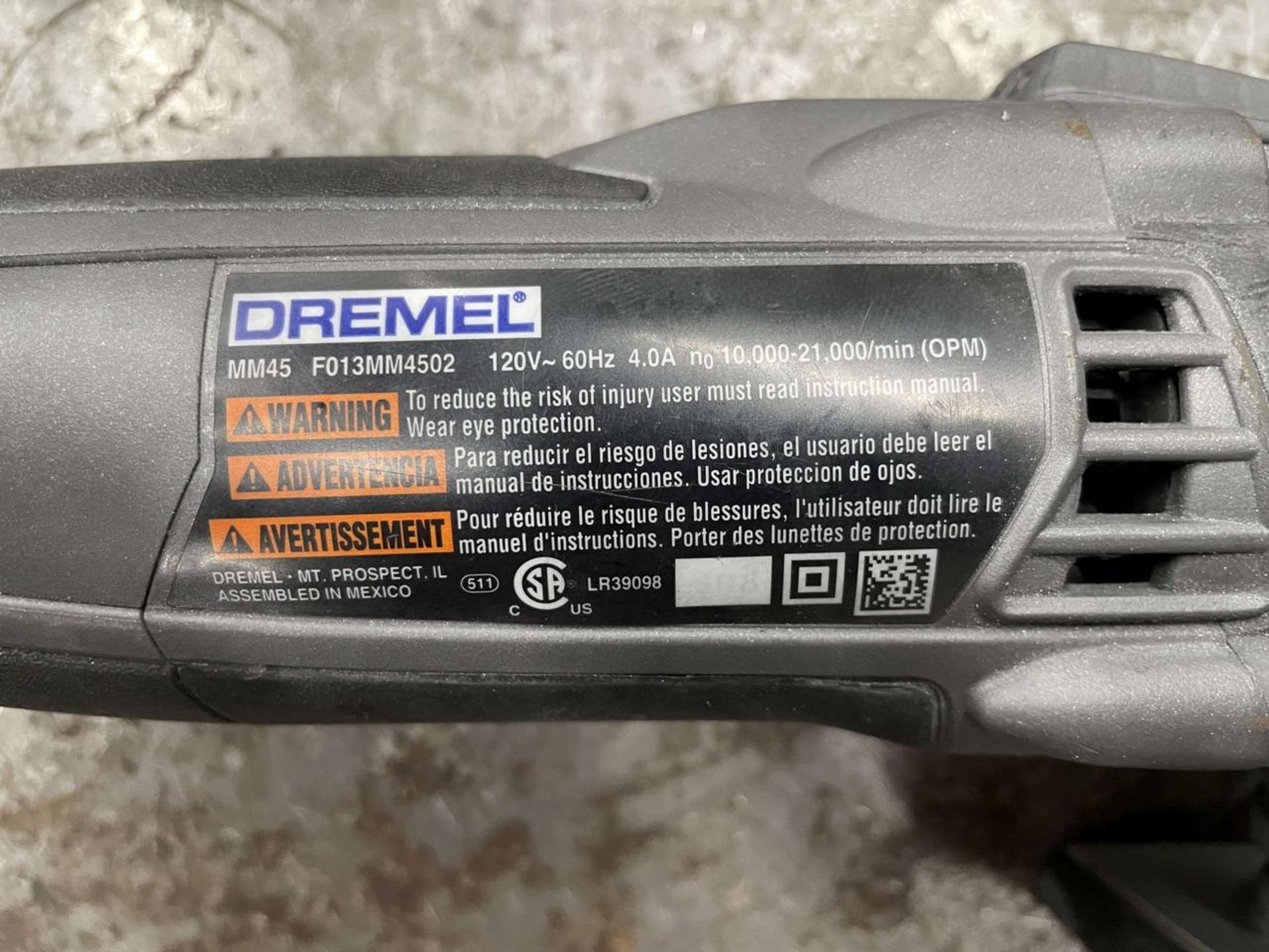 Dremel Multi-Max MM45 Oscillating Tool - Image 3 of 3