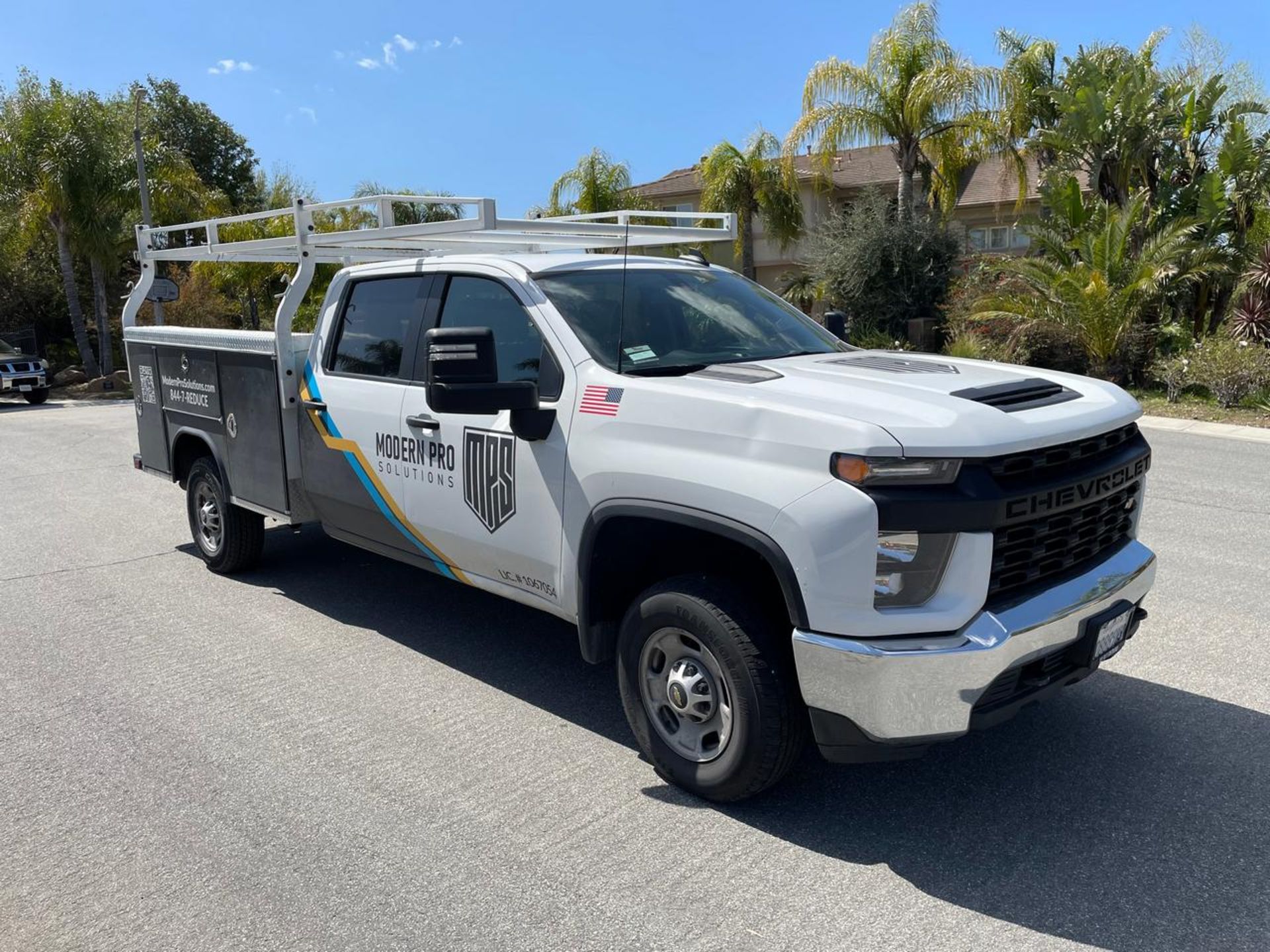 2022 Chevrolet Silverado 2500 HD Crew Cab 4x2 Service Truck - Image 7 of 26