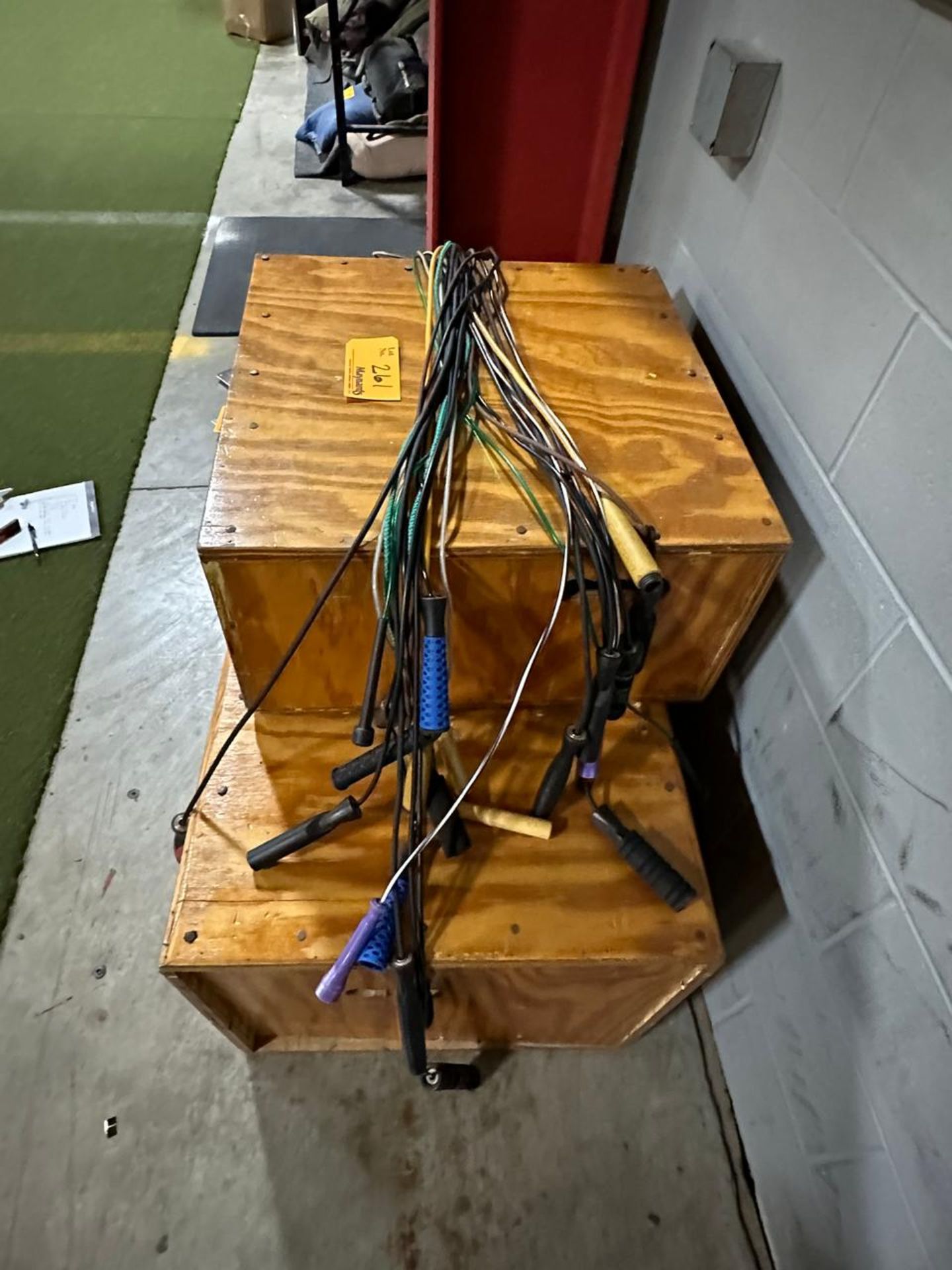 Lot of Wood Boxes and Jump Ropes - Image 3 of 3