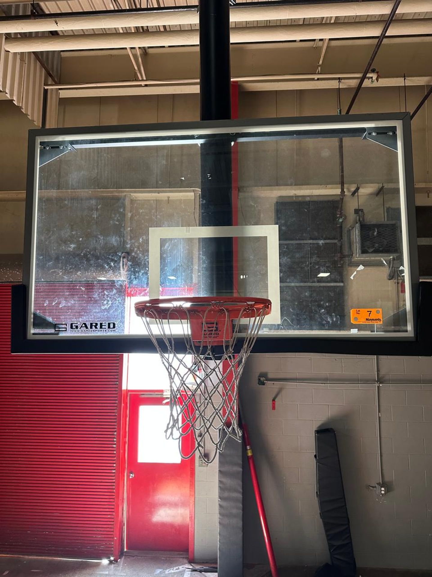 Gared Ceiling Pole Mounted Basketball Hoop - Image 2 of 3