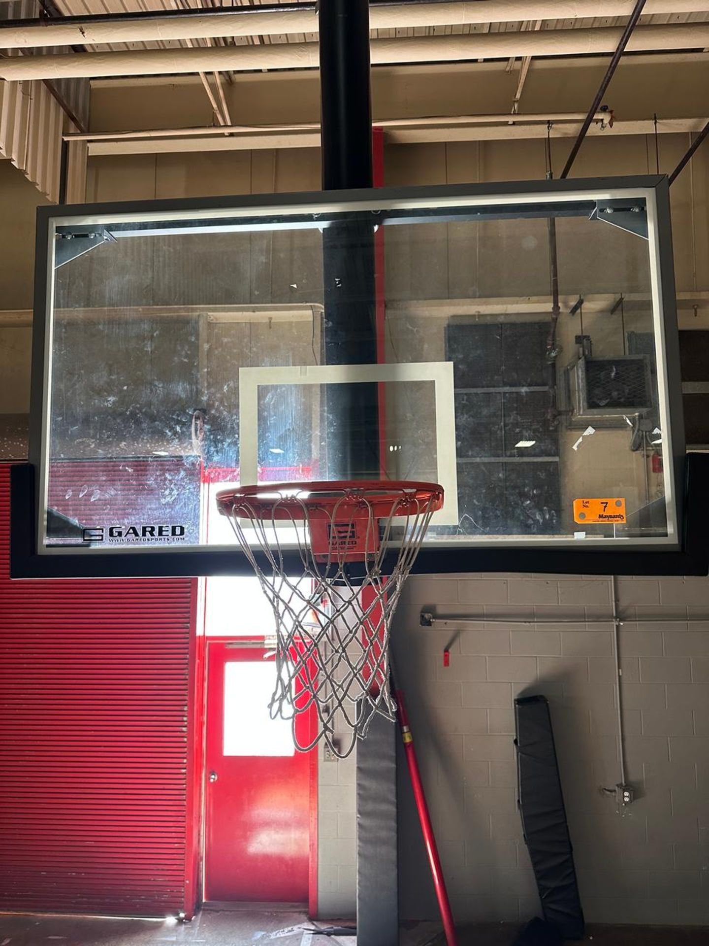 Gared Ceiling Pole Mounted Basketball Hoop - Image 3 of 3
