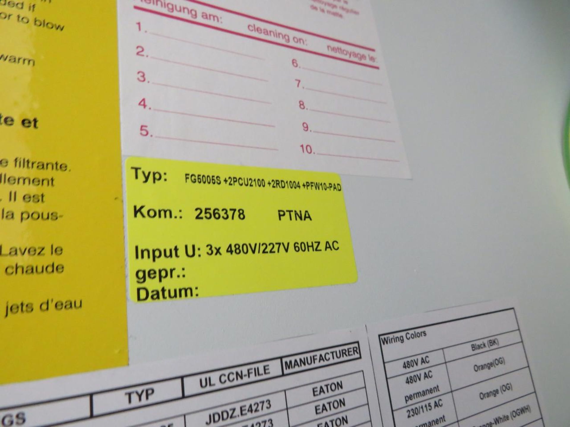 2021 Plasmatreat FG5005S Plasma Generator - Image 9 of 16