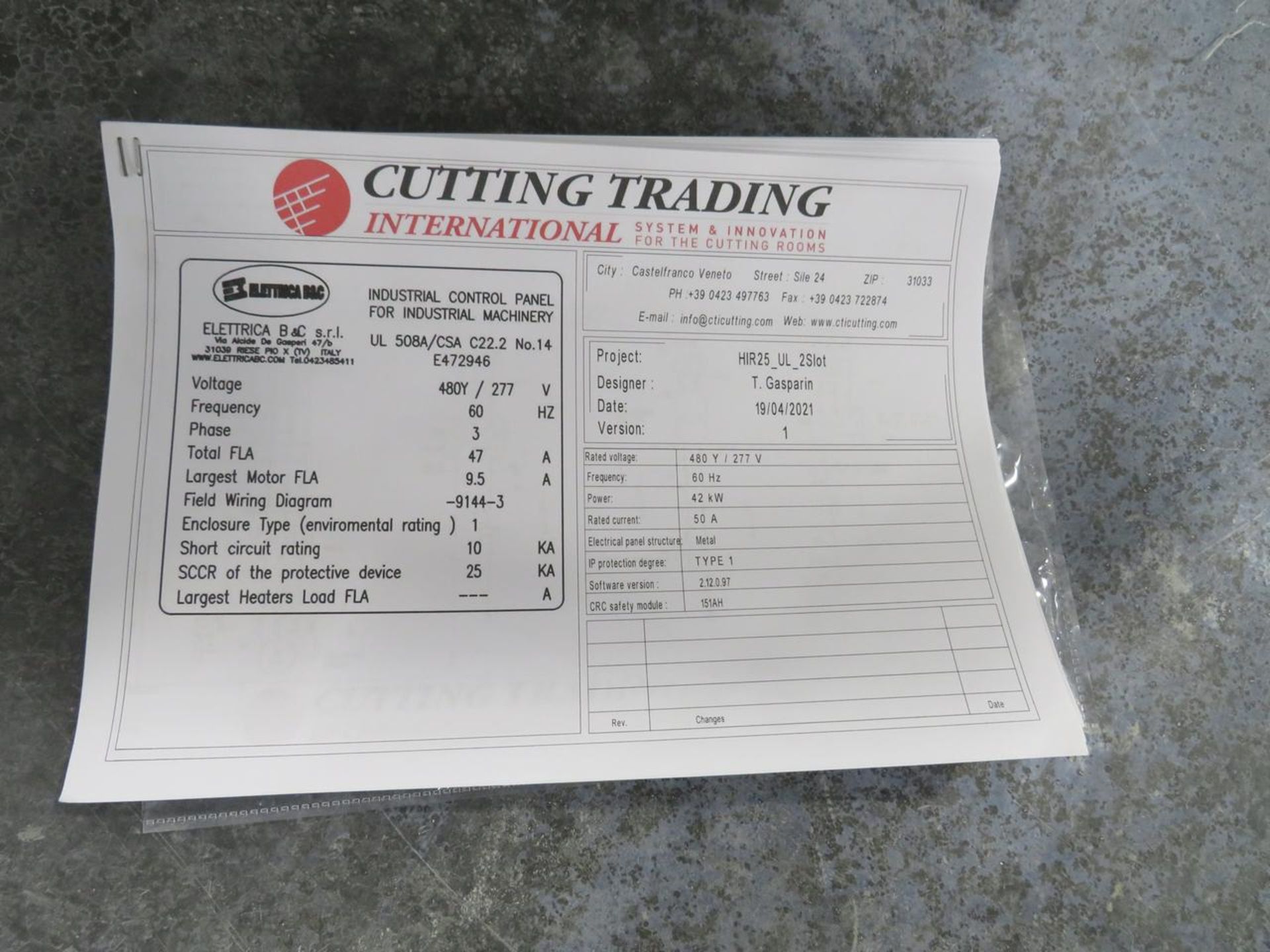 2021 Cutting Trading International Hi-Raptor 2.5 Automated Cutting System - Image 24 of 24