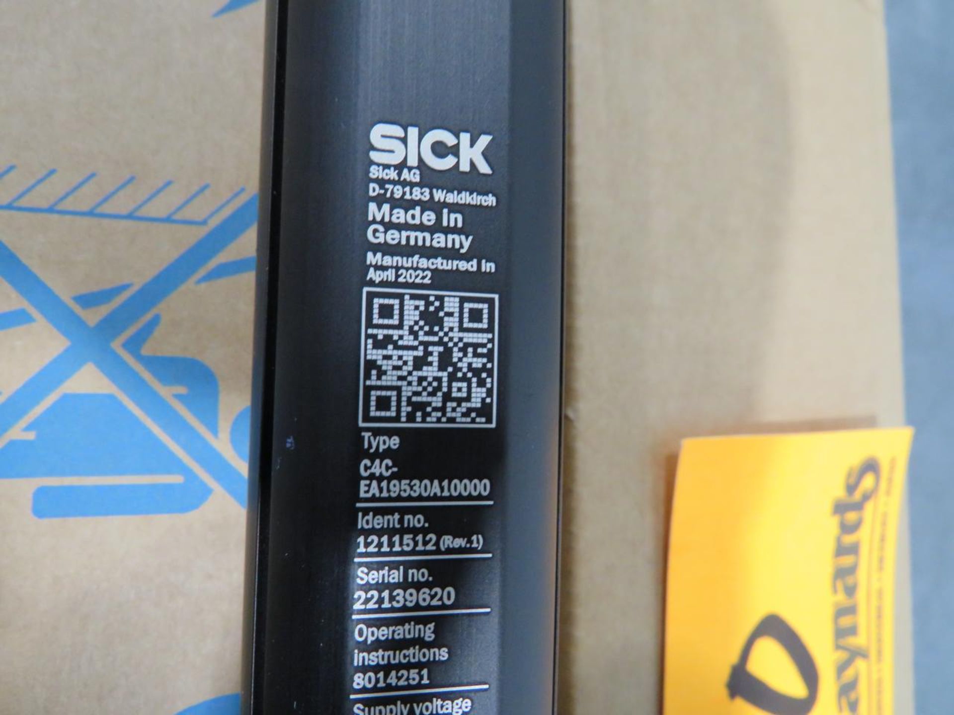 2021 SICK Lot of (4) Boxes of deTec4 Core Light Curtains - Image 2 of 7