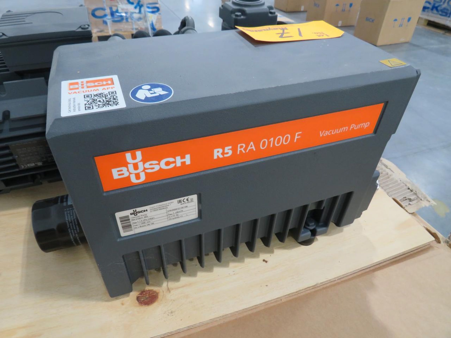 2021 Busch RA 0100 F 503 Vacuum Pump - Image 8 of 10