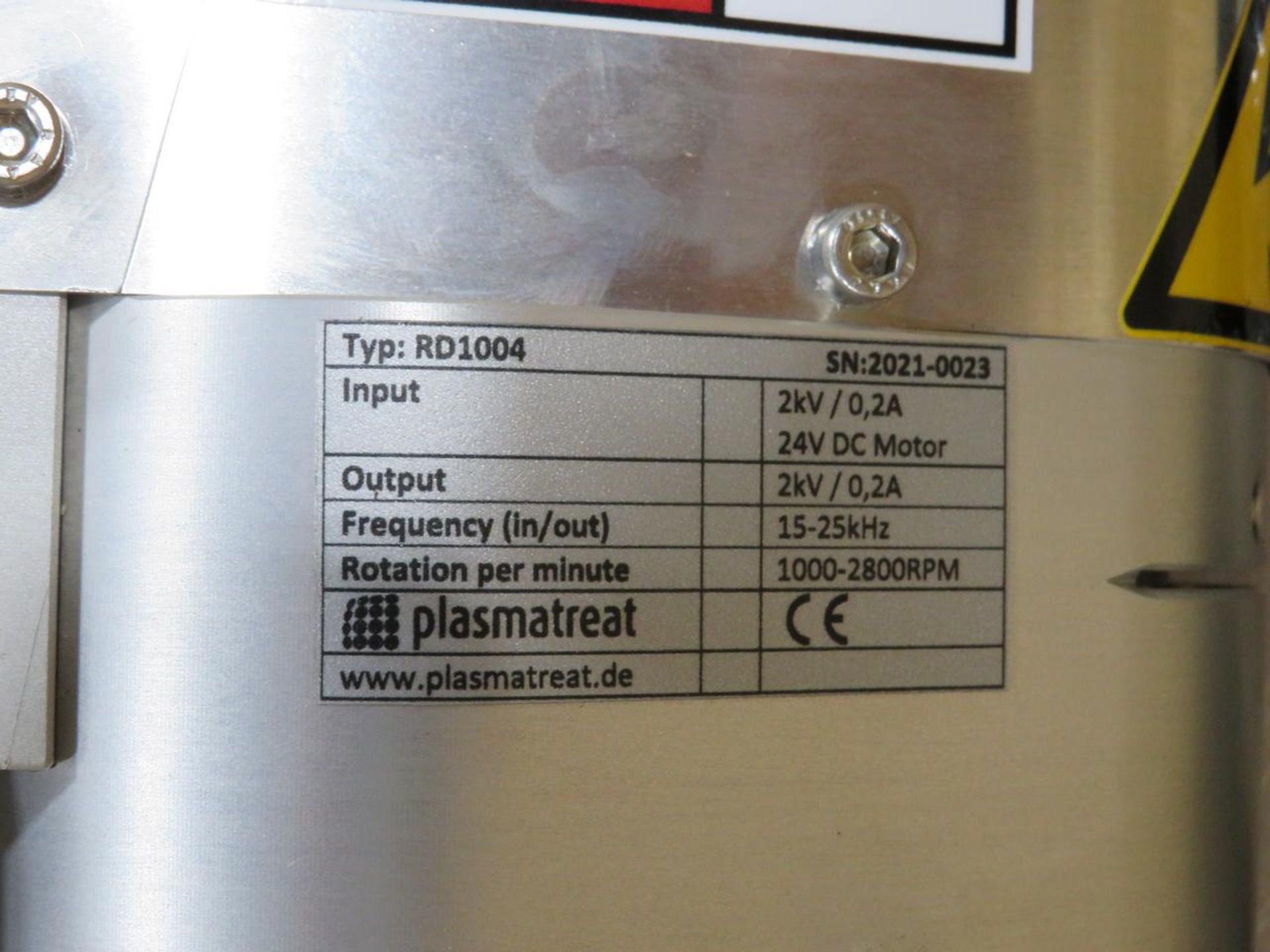 2021 Plasmatreat FG5005S Plasma Generator - Image 14 of 25