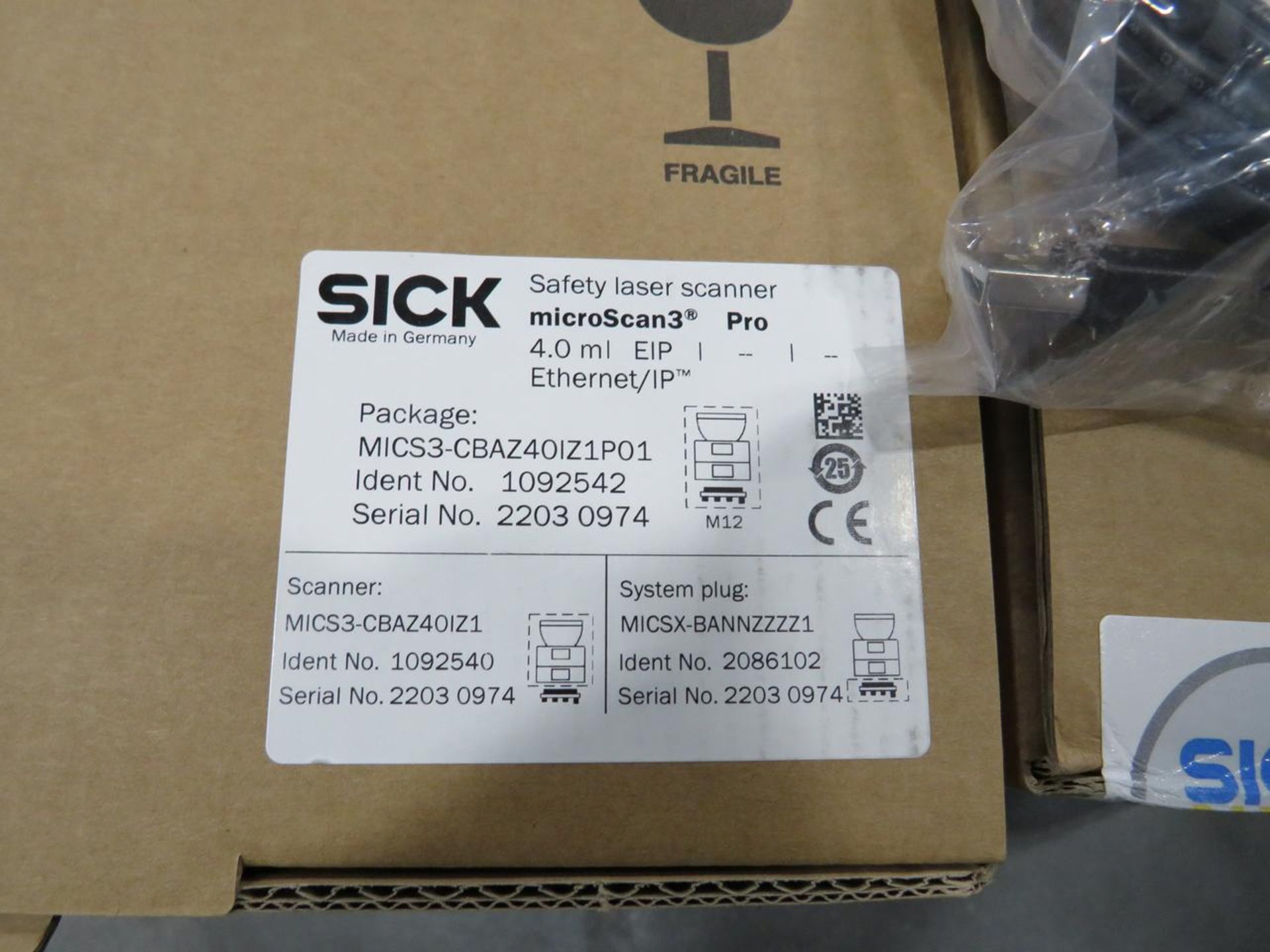 2021 SICK Box of MicroScan 3 Safety Laser Scanners - Image 7 of 12
