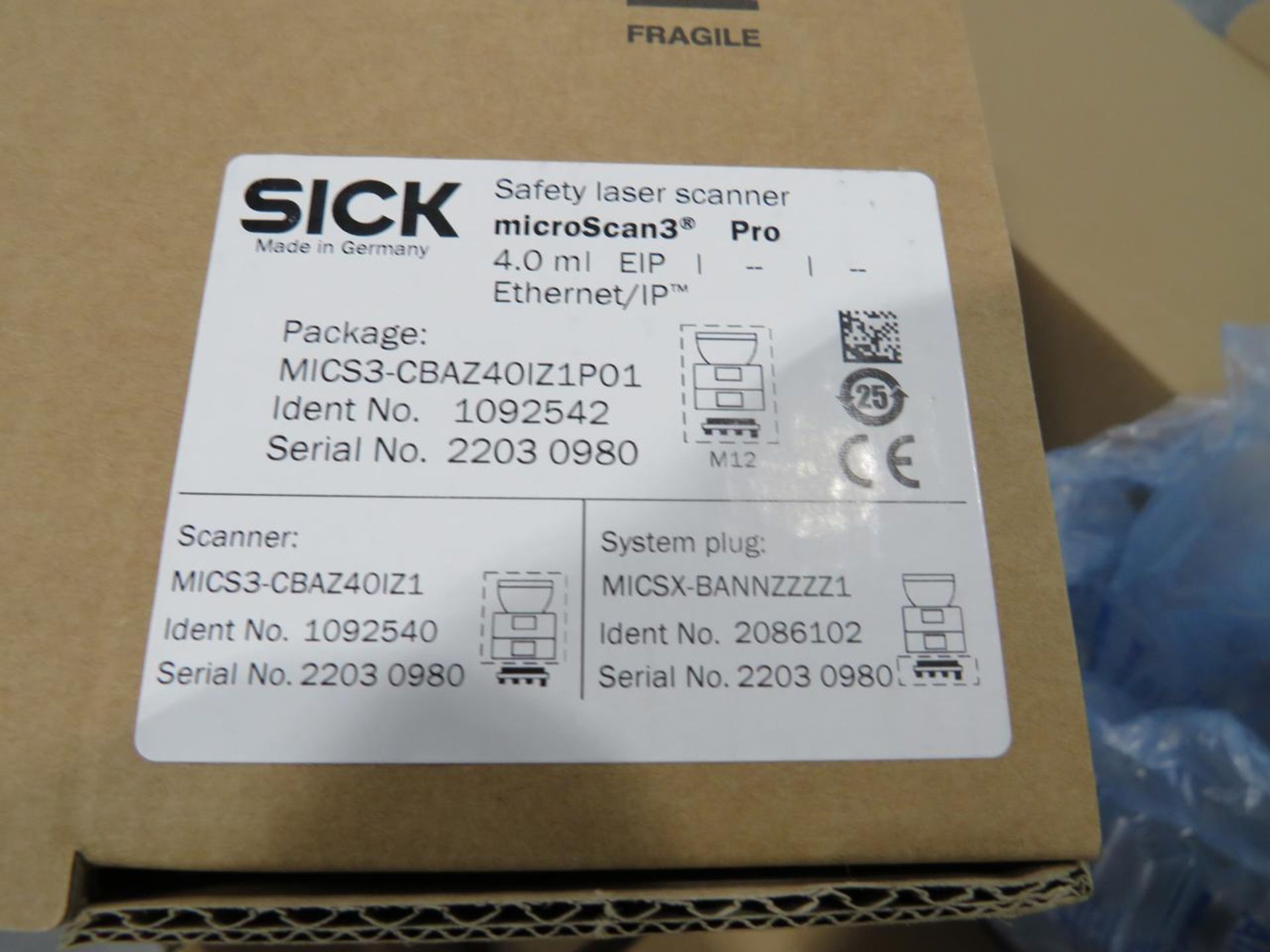 2021 SICK Box of MicroScan 3 Safety Laser Scanners - Image 5 of 12