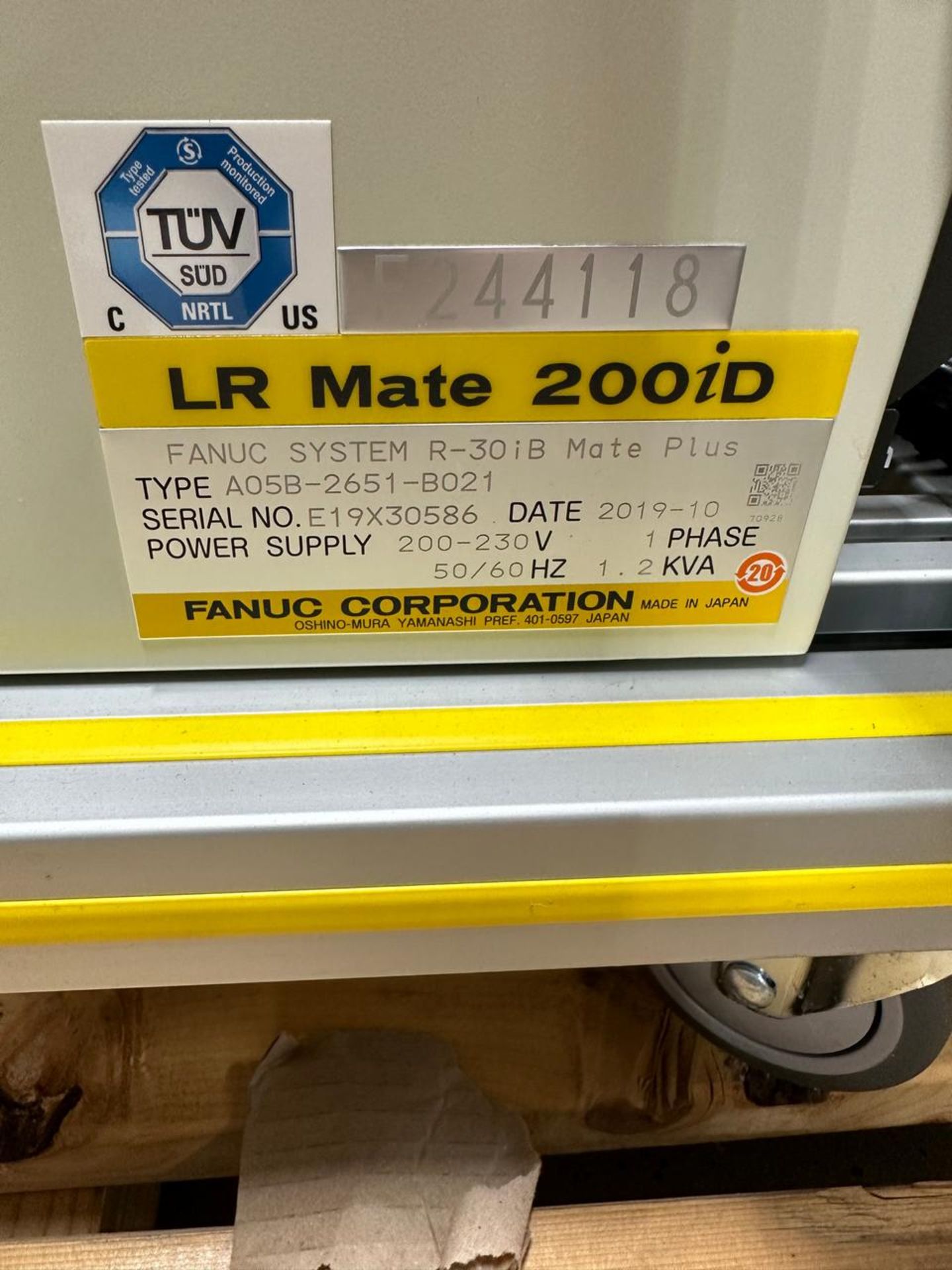 2019 Fanuc LR Mate 200iD Unused Robot Station - Image 3 of 13