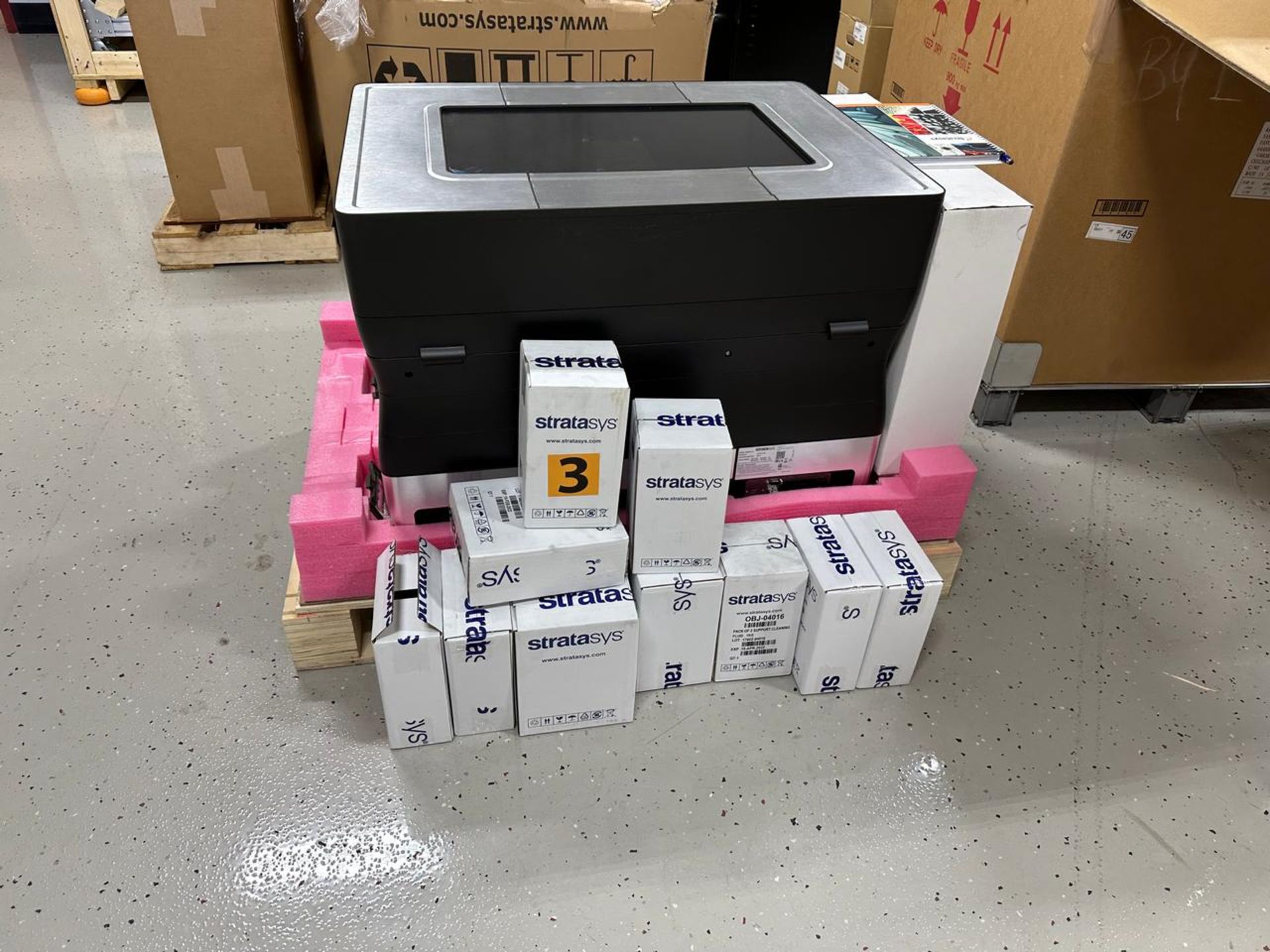 2019 Stratasys Objet 30 V3 3D Printer - Image 8 of 12