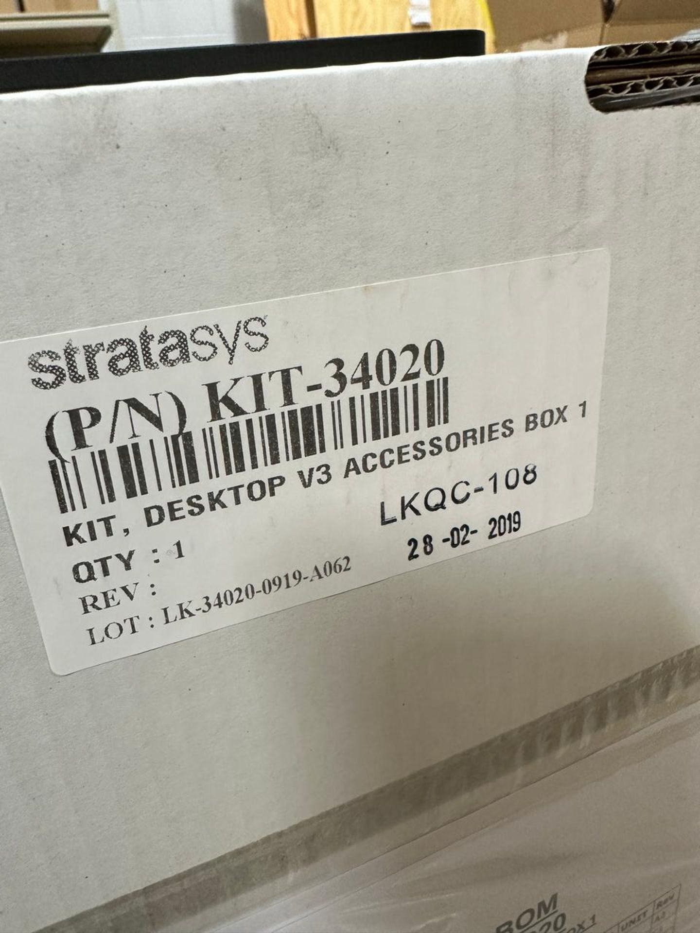 2019 Stratasys Objet 30 V3 3D Printer - Image 12 of 12