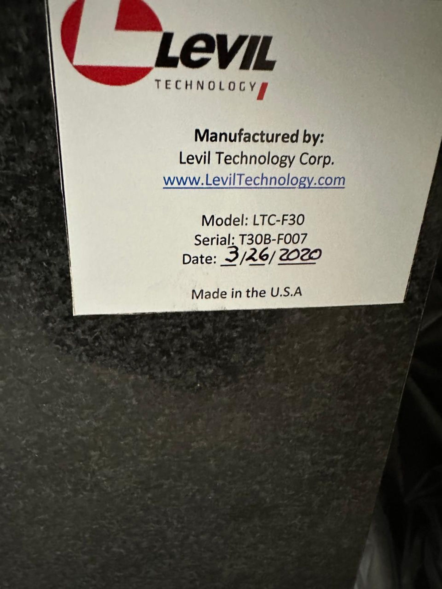 2020 Levil LTC-30 Compact CNC Turning Center - Image 4 of 11