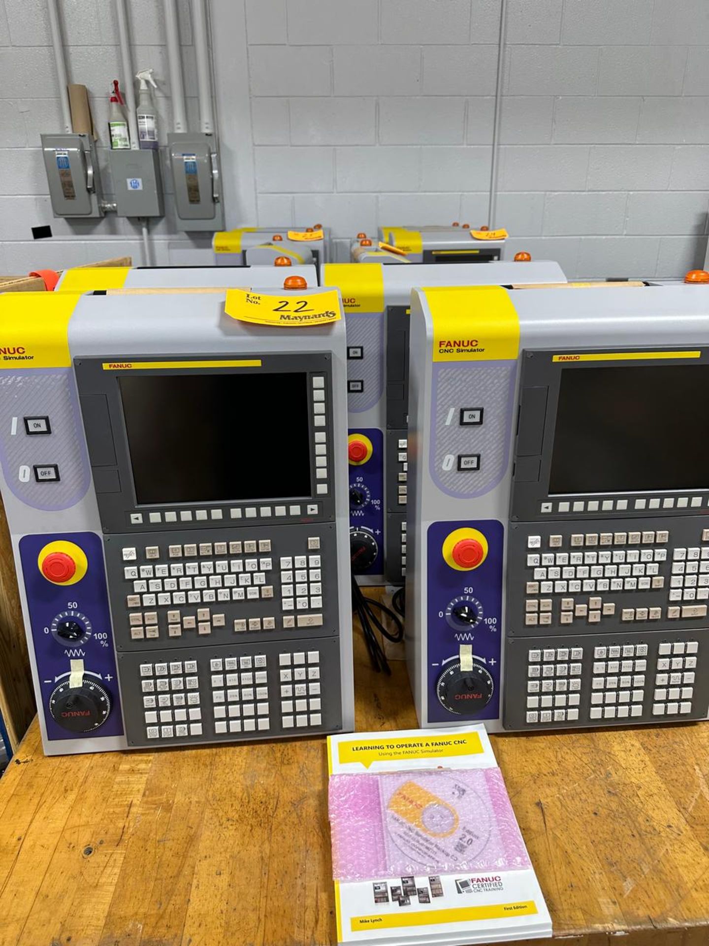 Fanuc A02B-0158-B100 (4) CNC Simulators - Image 2 of 7