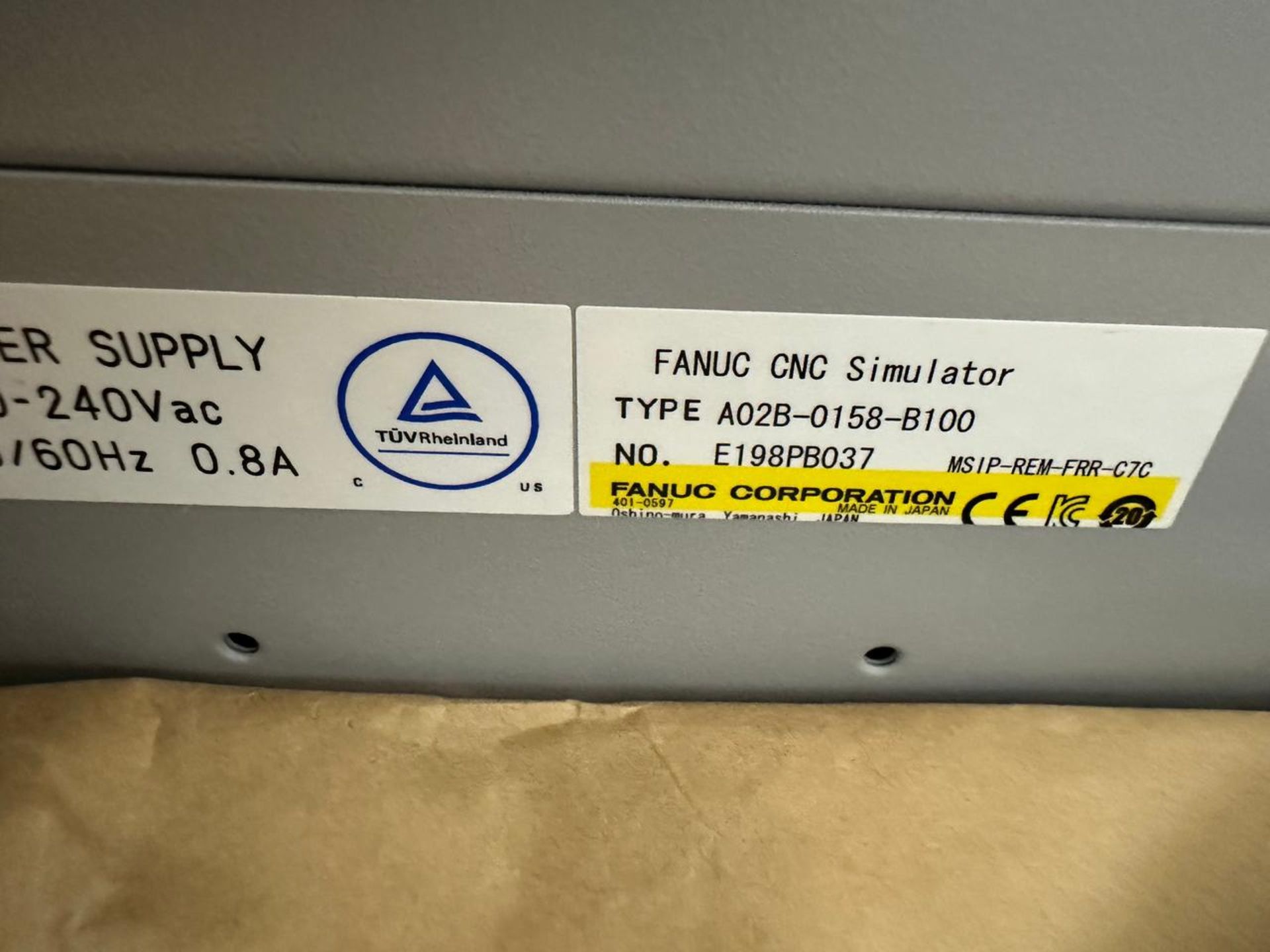 Fanuc A02B-0158-B100 (4) CNC Simulators - Image 4 of 7