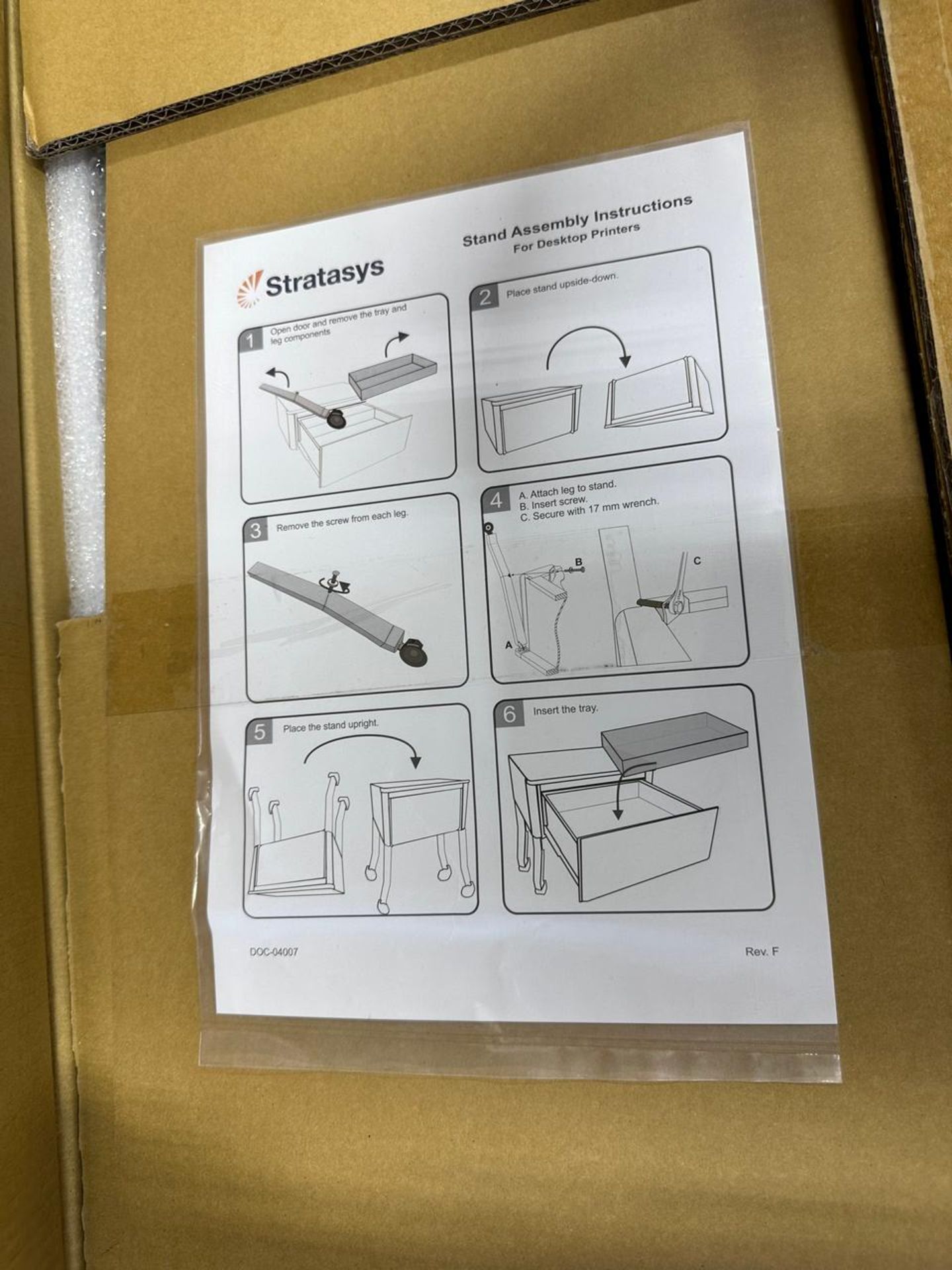 2019 Stratasys Objet 30 V3 3D Printer - Image 5 of 12