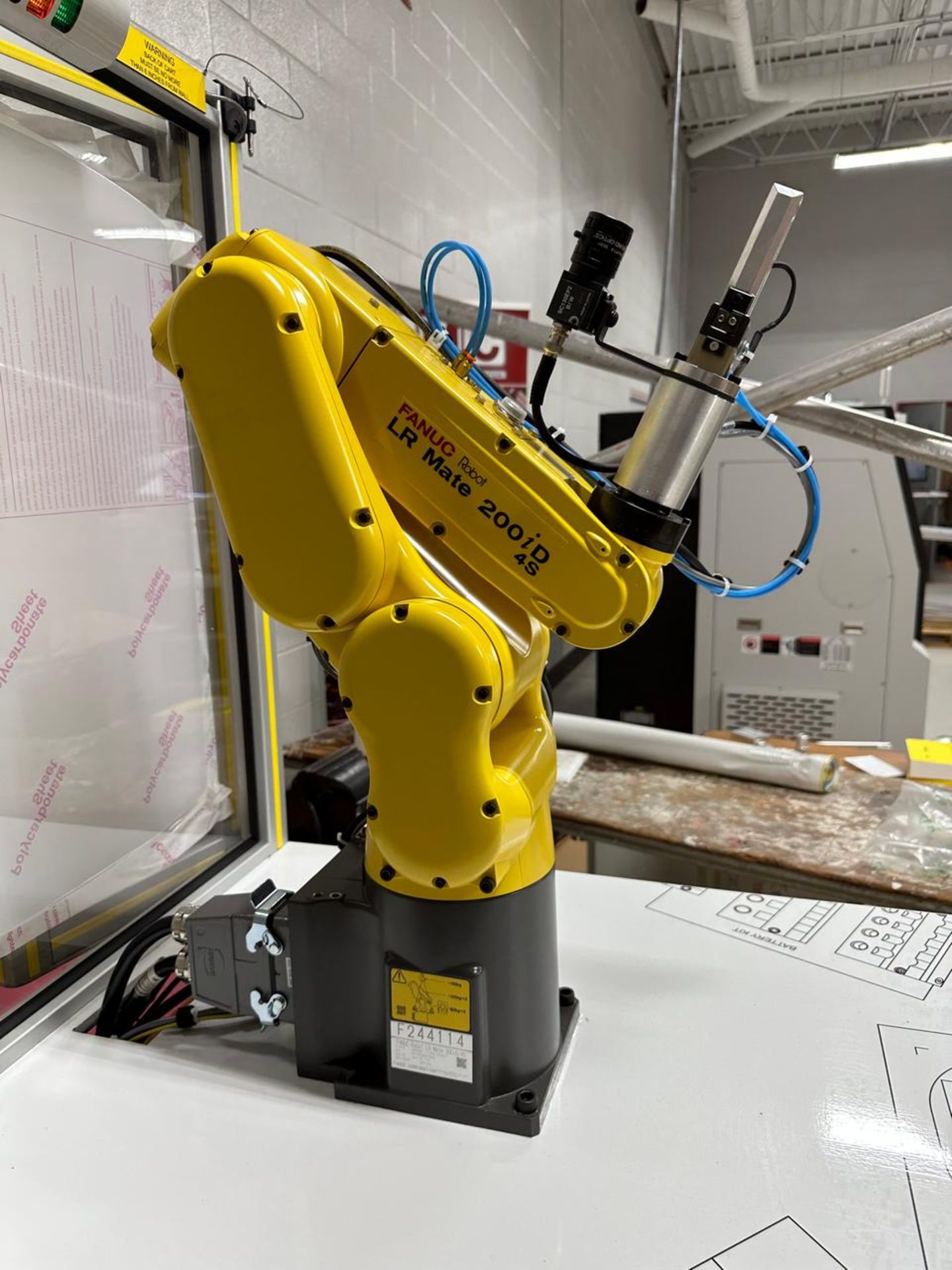 2019 Fanuc LR Mate 200iD Unused Robot Station