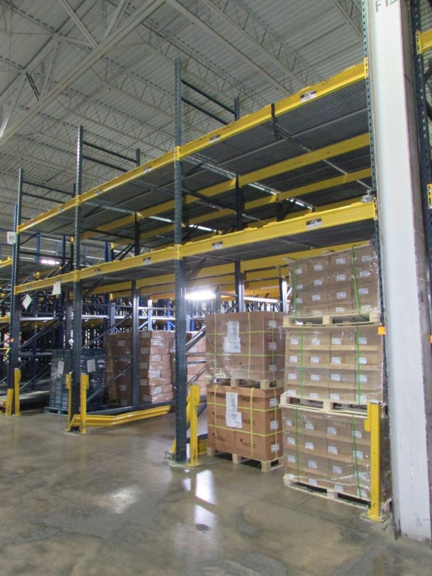 (18) Sections of Adjustable Gravity Flow Pallet Racking - Image 3 of 6