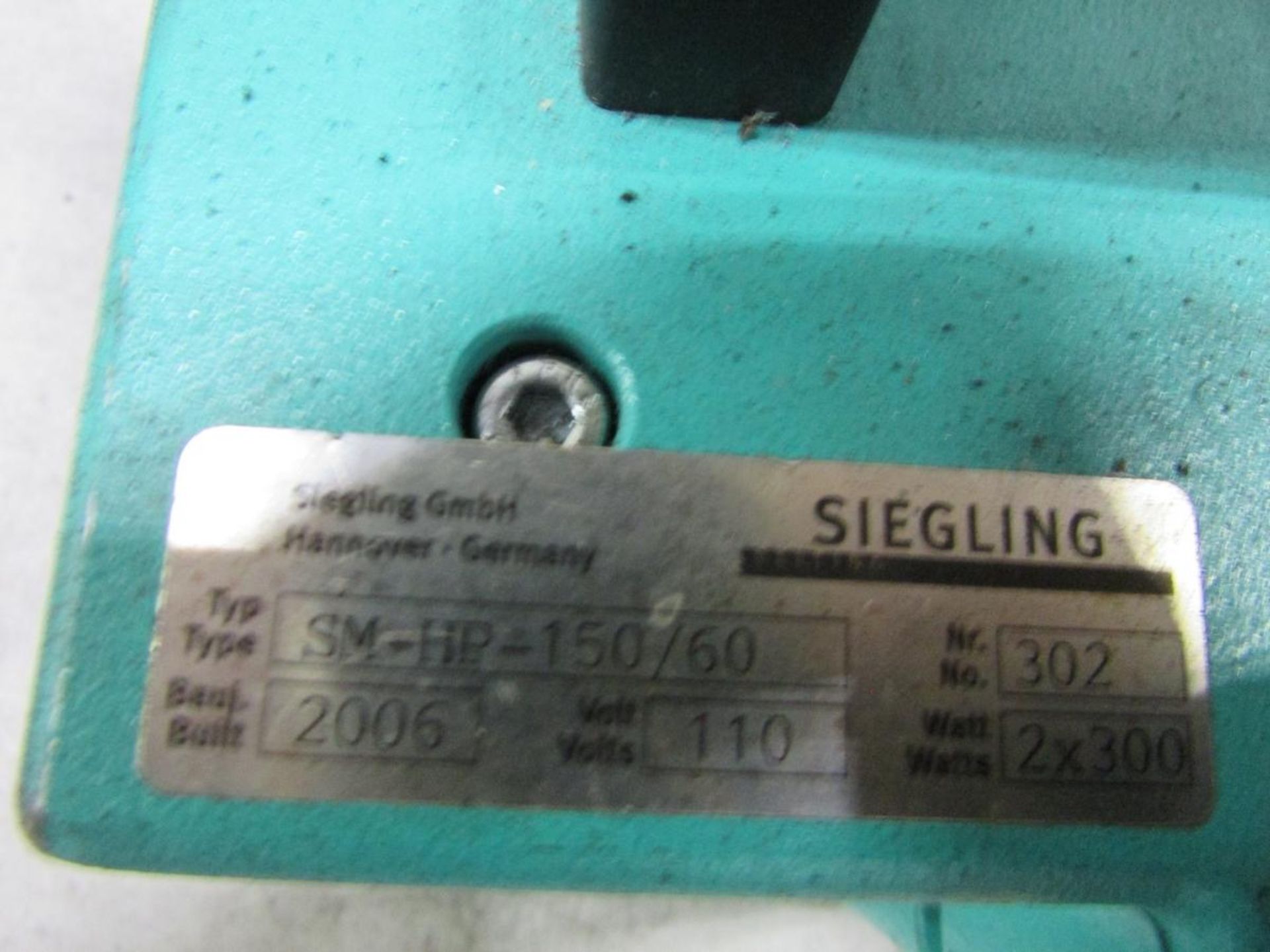 Siegling SM-HP-150/60 Melt Splicer Press - Image 4 of 4