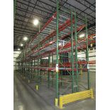 (30) Sections of Adjustable Pallet Racking