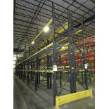 (40) Sections of Adjustable Pallet Racking