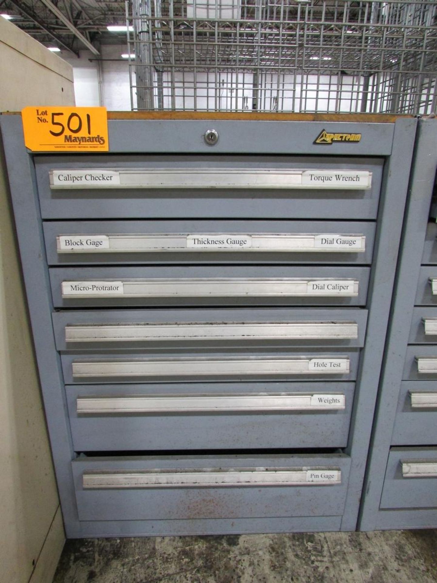 Spectrum 22" 7-Drawer Heavy Duty Storage Cabinet - Image 2 of 2