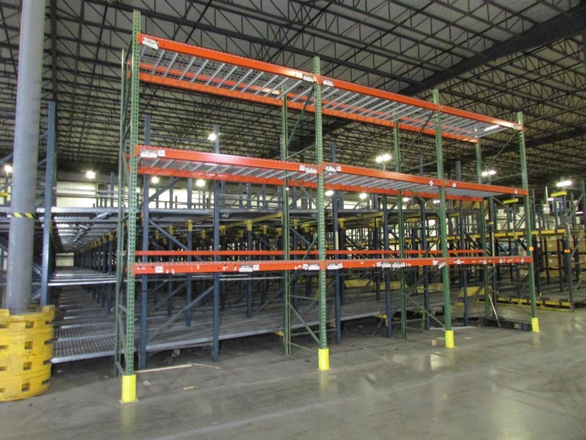 (8) Sections of Adjustable Pallet Racking - Image 2 of 3