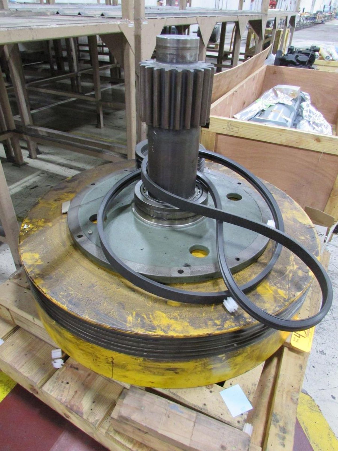 Aida Unused 500-Ton Press Flywheel - Image 2 of 2