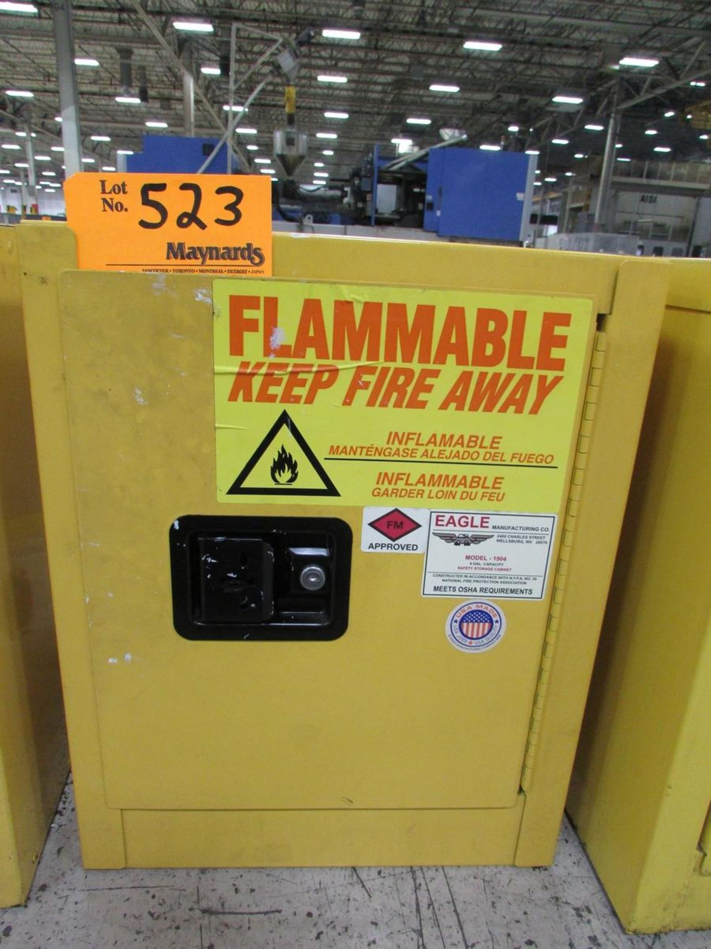 Eagle 1904 4 Gal. Flammable Liquid Storage Cabinet